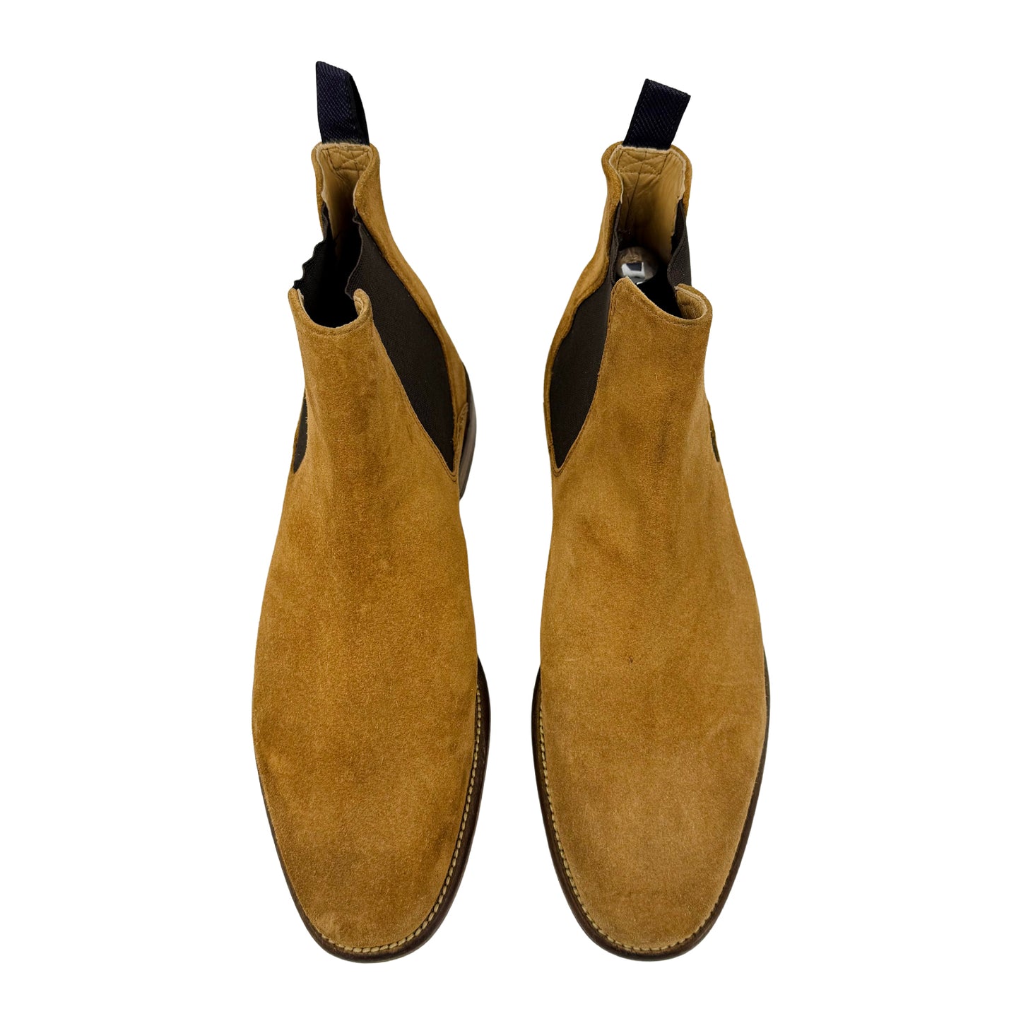 Marks & Spencer Brown Genuine Suede Chelsea Boots (Size 45)