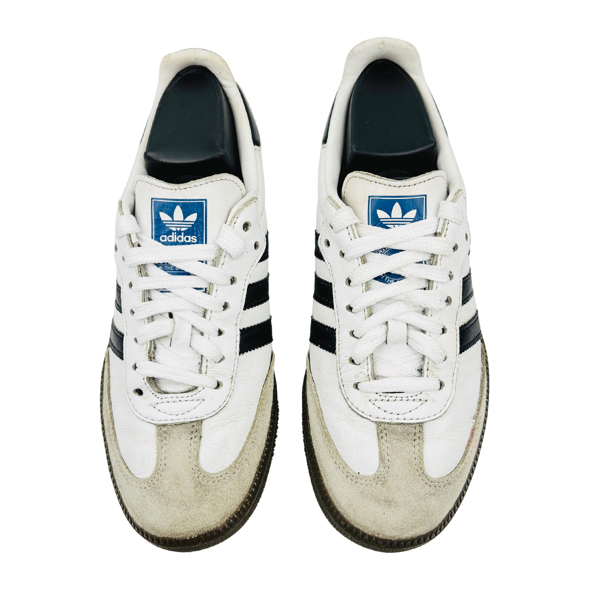 Adidas Samba OG 'Black White' Sneakers (Size 39.5) - B75806