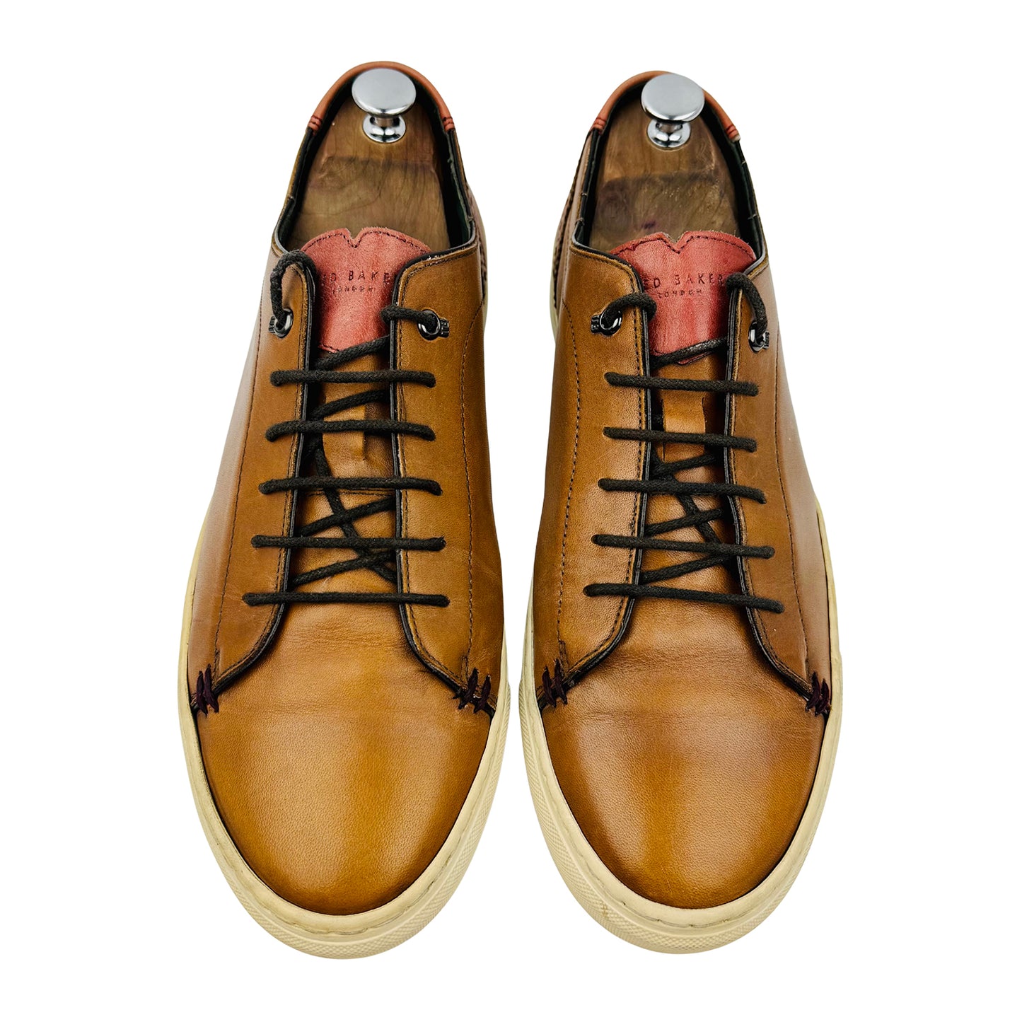 Ted Baker Men's 'Tan' Leather Sneakers (Size 45)