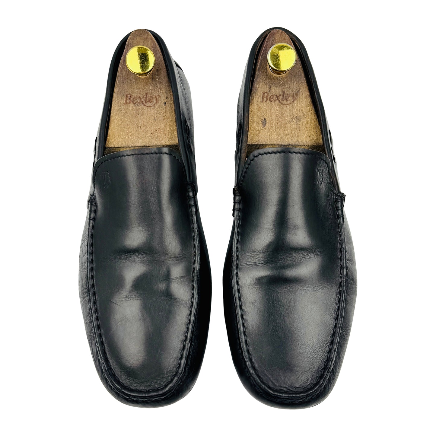 Tods Men's Black Gommino Driving Loafers (Size 43/43.5)
