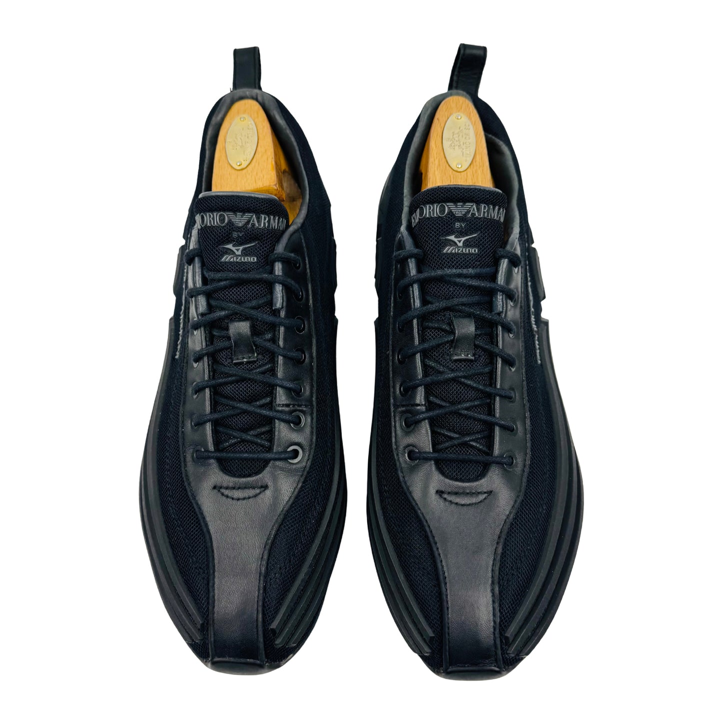 Emporio Armani X Mizuno Black Shoes (Size 43/43.5)