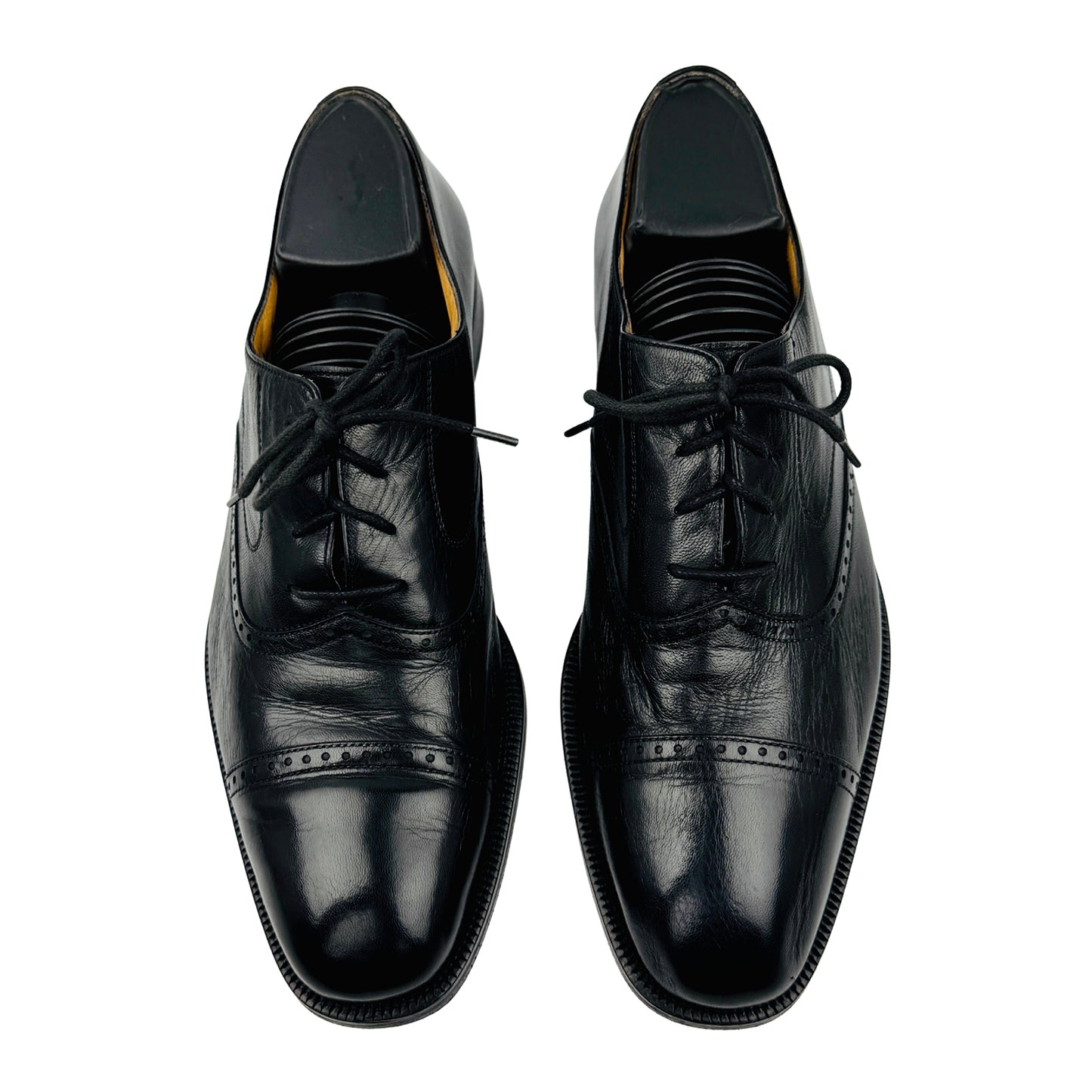 Bally Men's Black Leather Oxford Shoes (Size 41/41.5)
