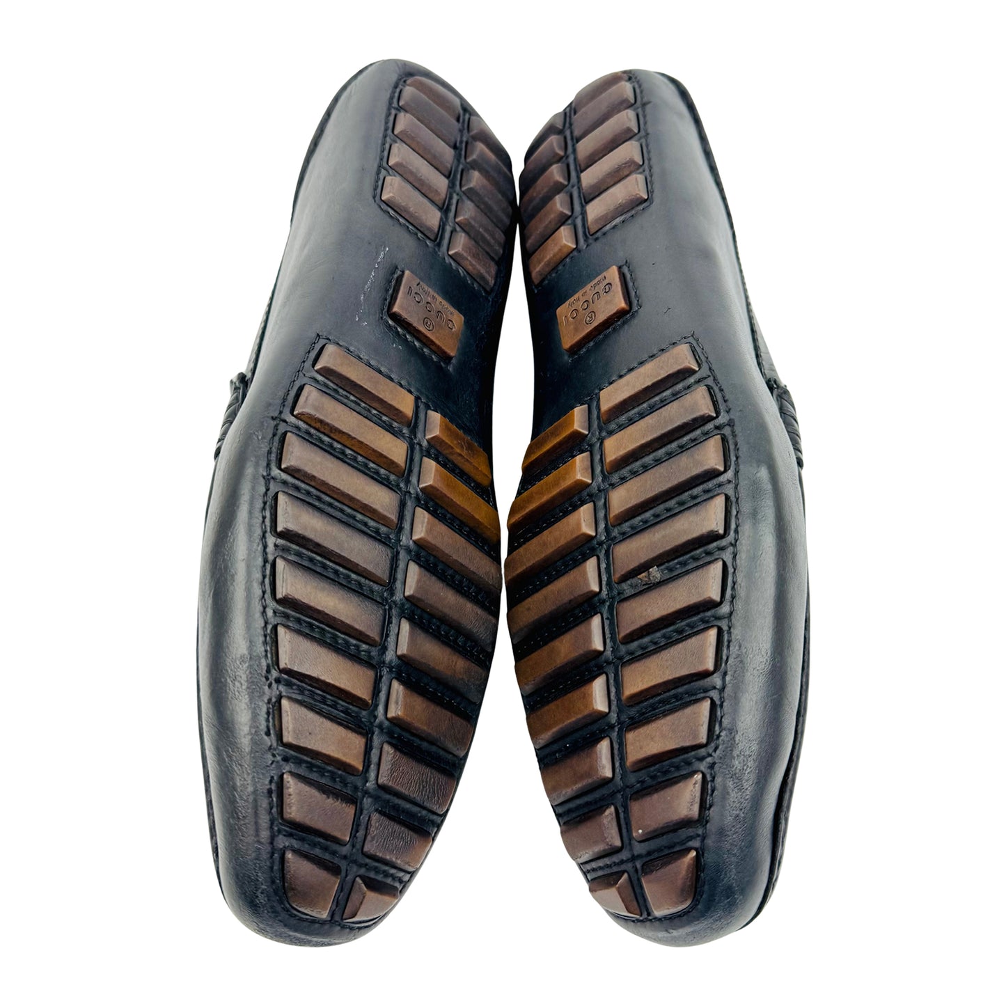 Gucci Bamboo Black Leather Loafer (Size 43/43.5)