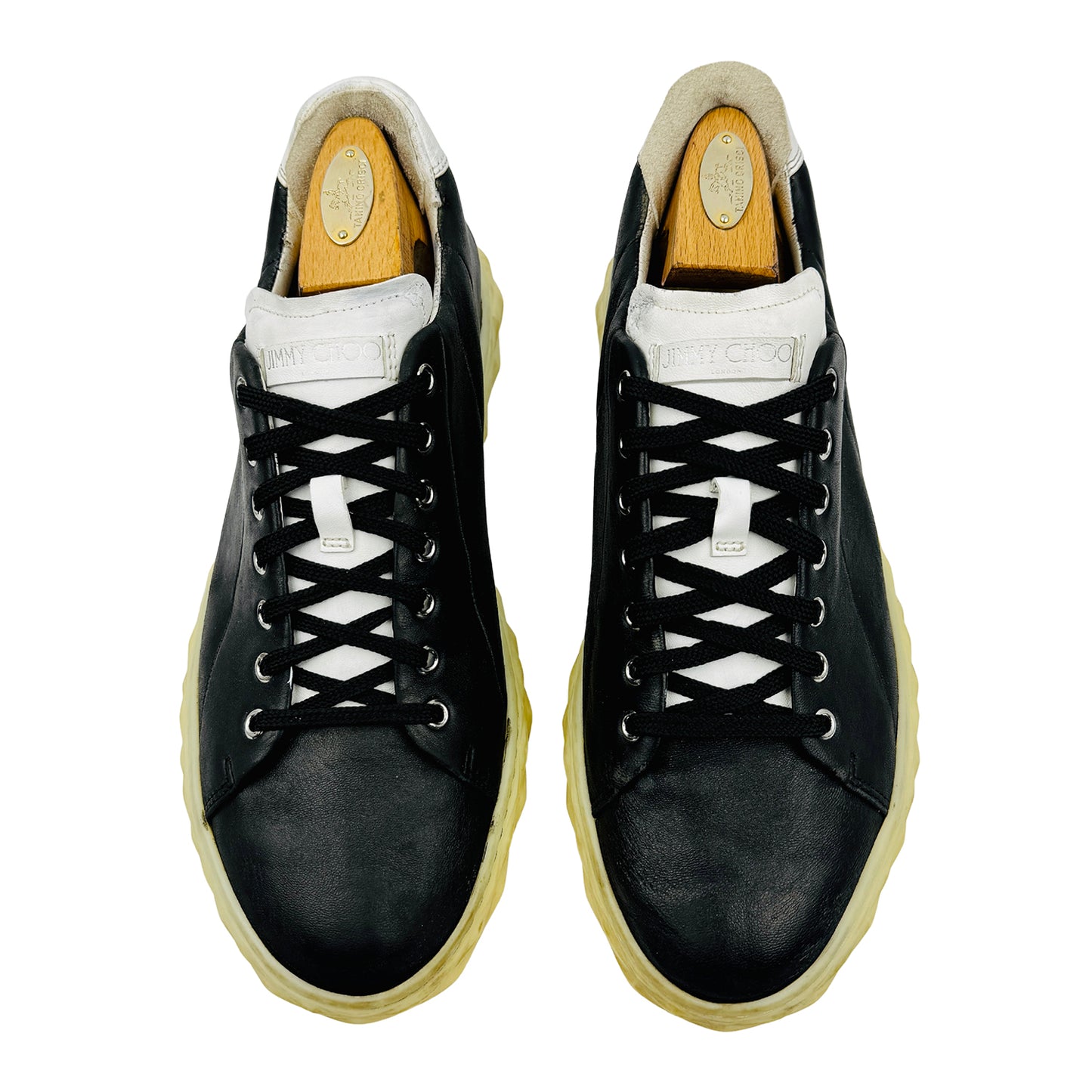 Jimmy Choo Diamond Light Black Sneakers (Size 42)