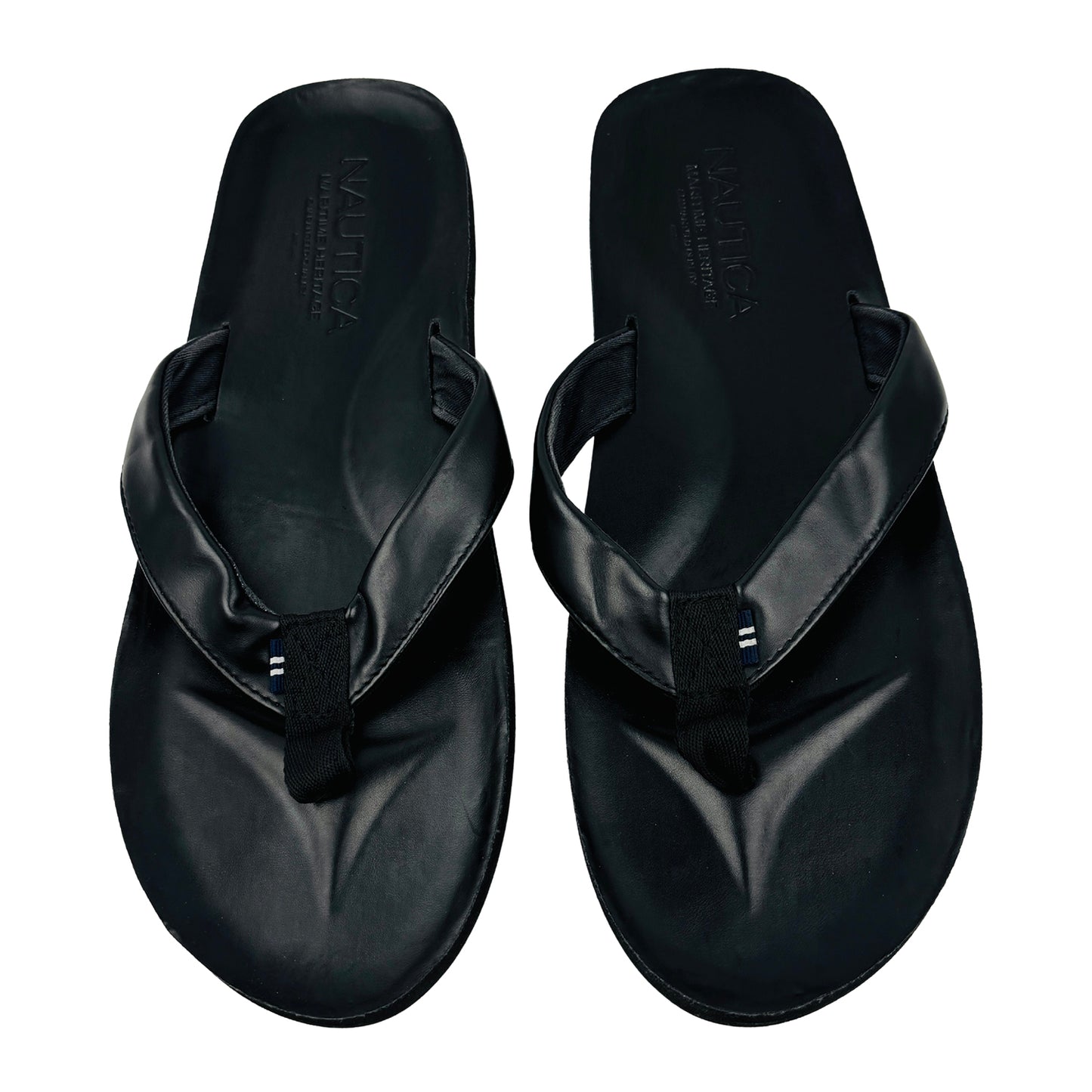 Nautica Men's Black EVA Slippers (Size 46/46.5)