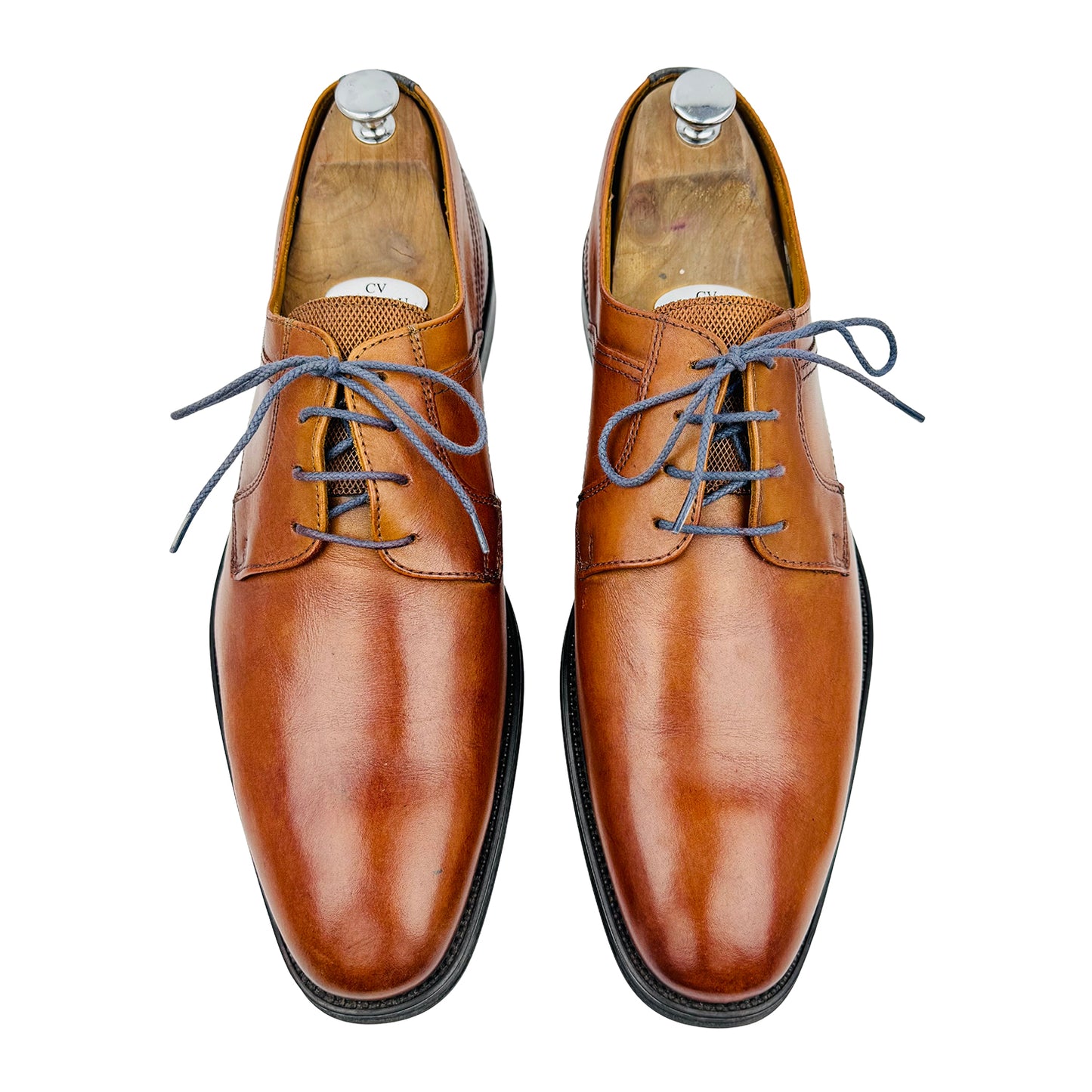 LLOYD Gala 'Cognac' Leather Derby Shoes (Size 46/46.5) - 28-603-13
