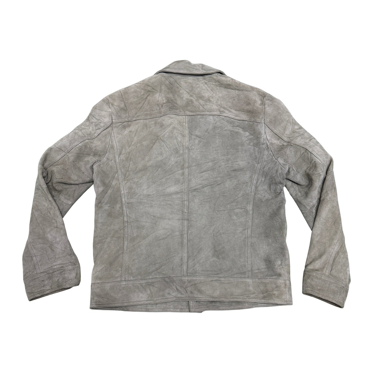 Emporio Armani Men's Suede Shirt Jacket (Size Medium)