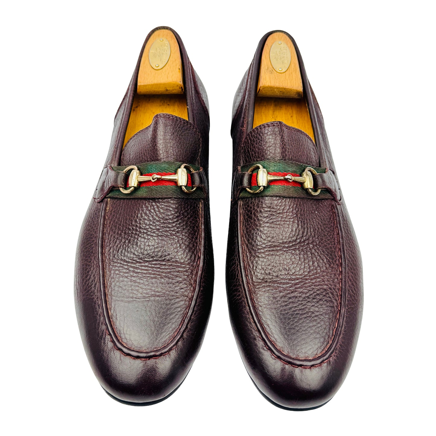 Gucci Men's Horsebit 1953 Brown Leather Loafers (Size 44)