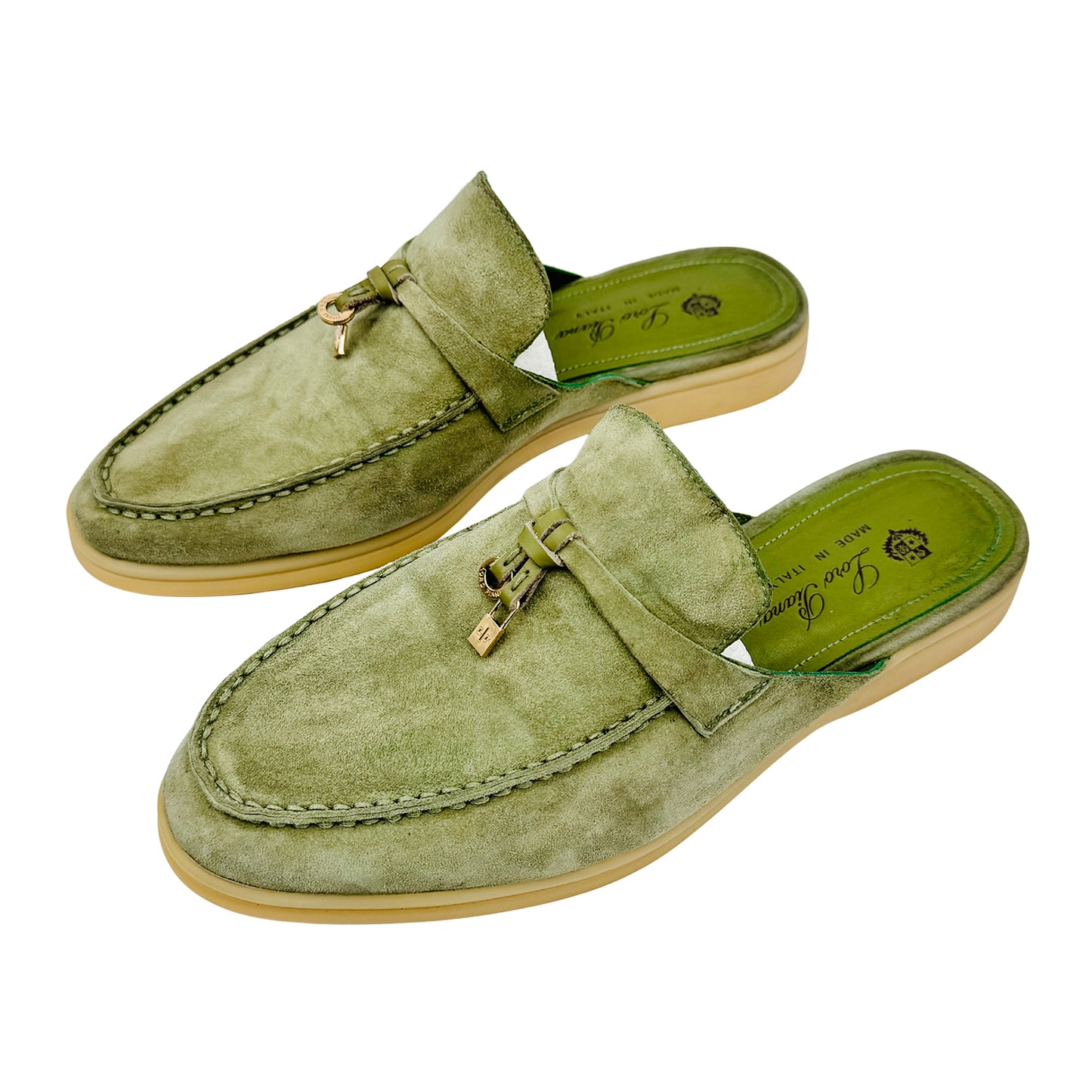 Loro Piana Charms Walk Babouche Mules (Size 40/40.5)