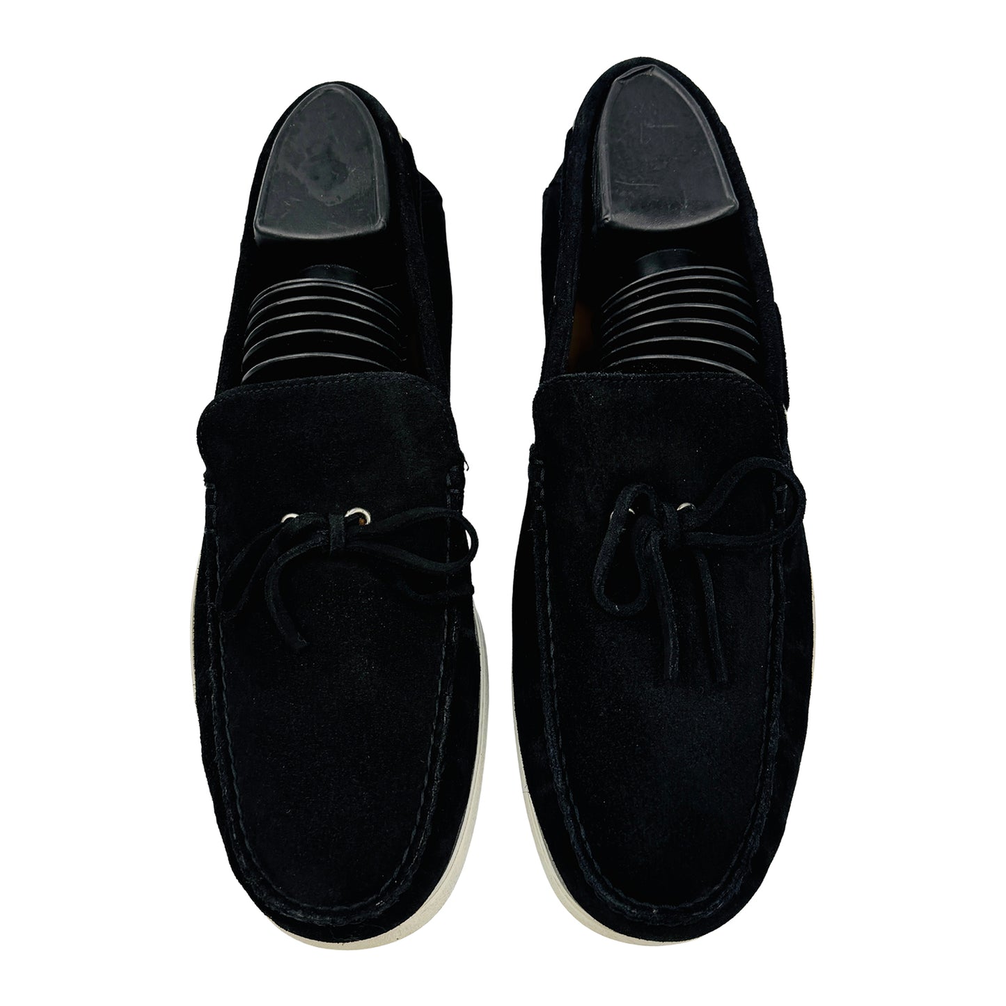 Massimo Dutti Men's Black Driving Loafers (Size 43)