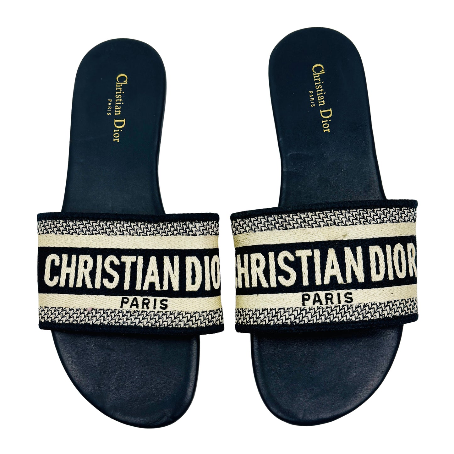 Christian Dior Women's Dway Slides (Siize 36)