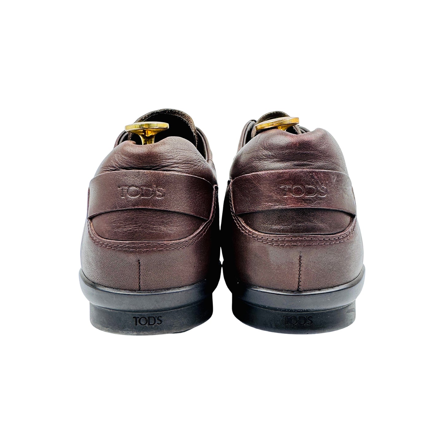 Tod’s Men's Dark Brown Lace-Up Sneakers (Size 42.5)