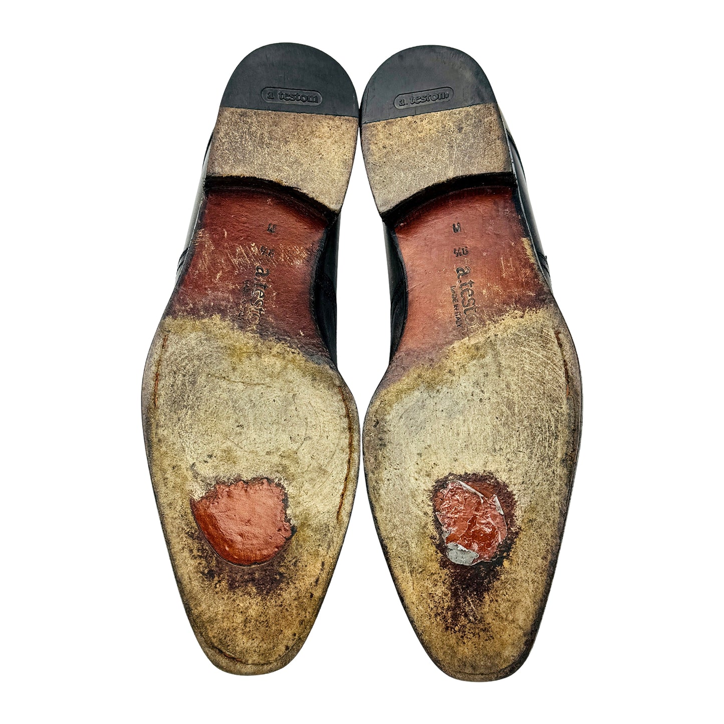 Amedeo Testoni Single Monk-Strap Brogue Dress Shoes (Size 43)