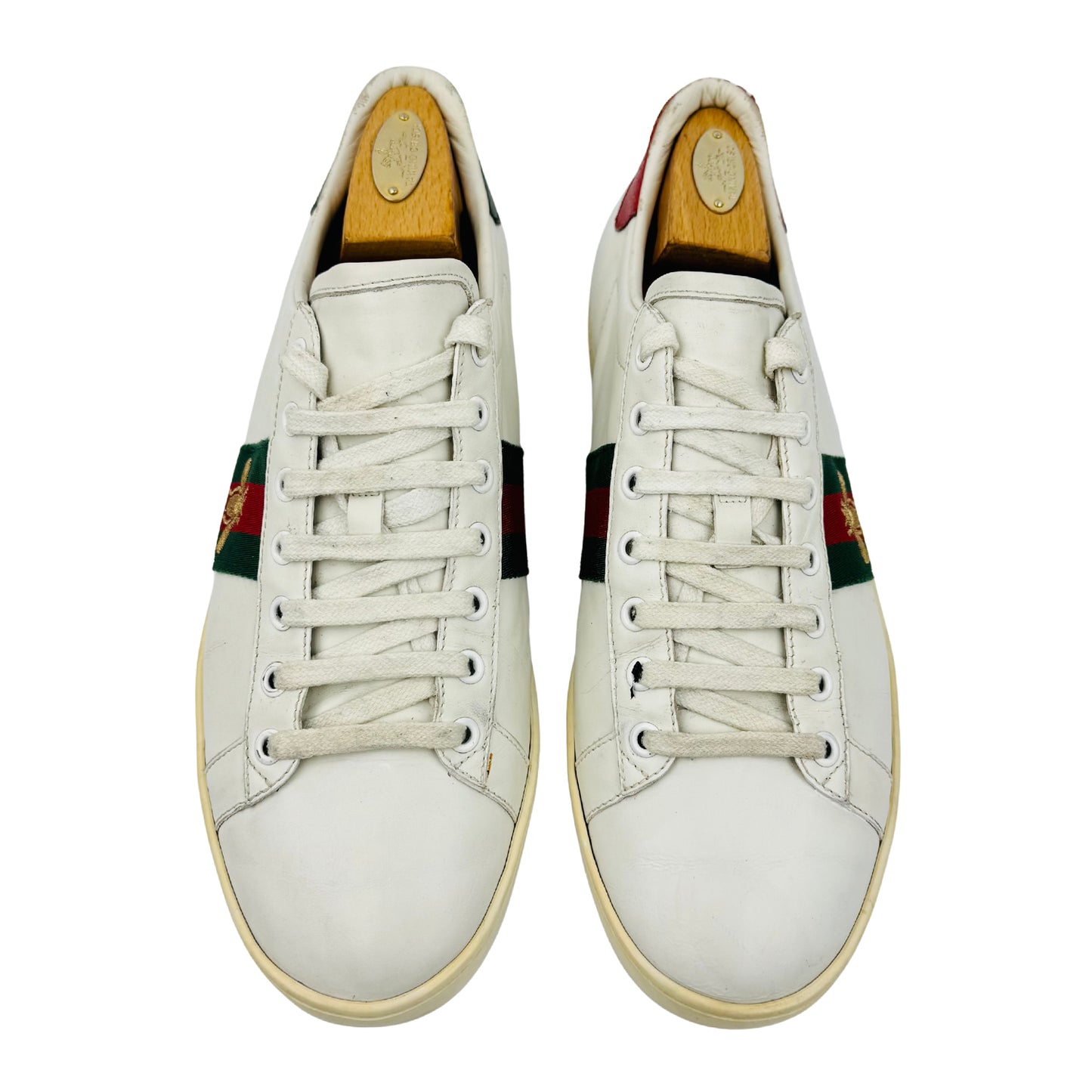 Gucci Ace Bee Embroidered Sneakers (Size 42) - 431942
