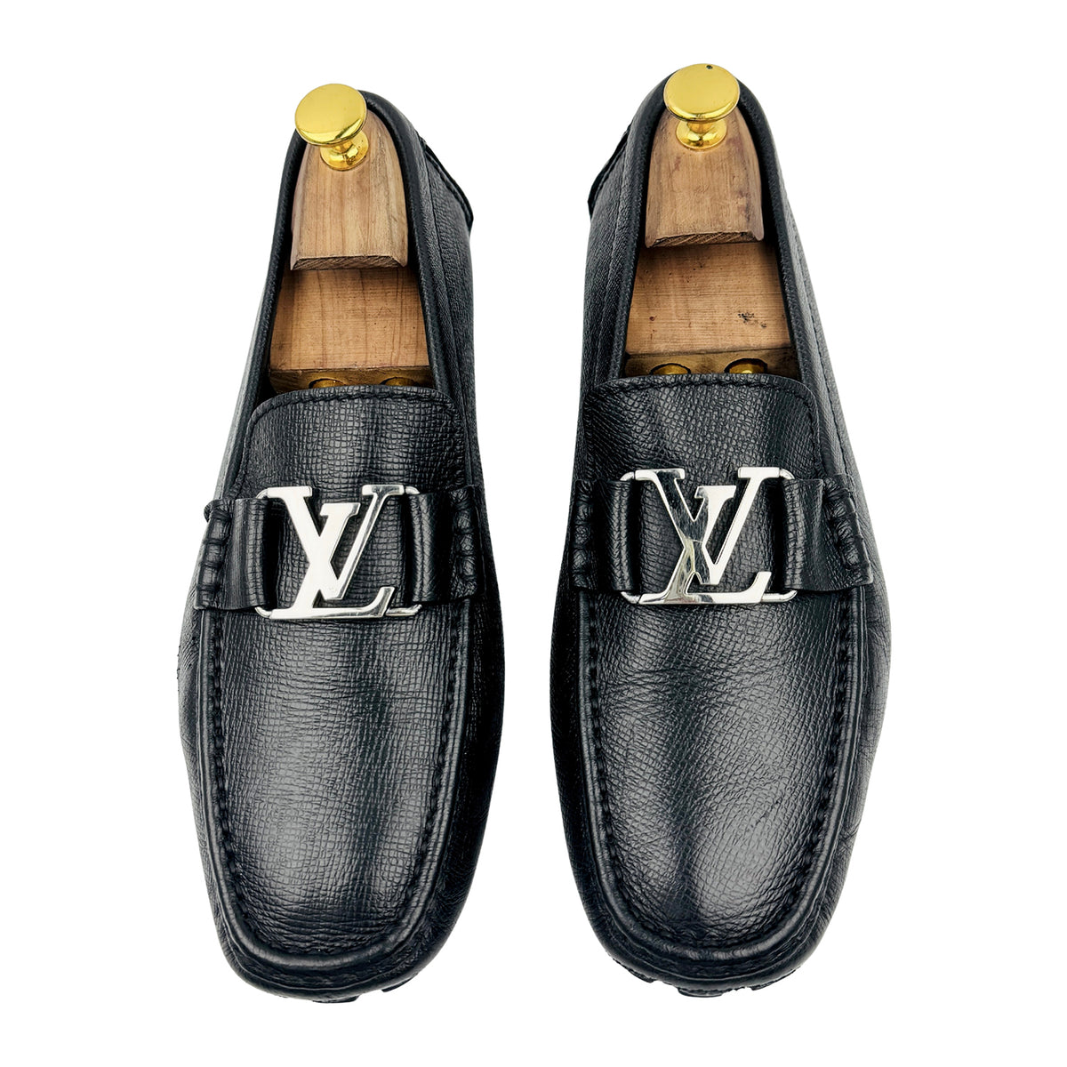 Louis Vuitton Monte Carlo Black Leather Loafers (Size 41.5/42)