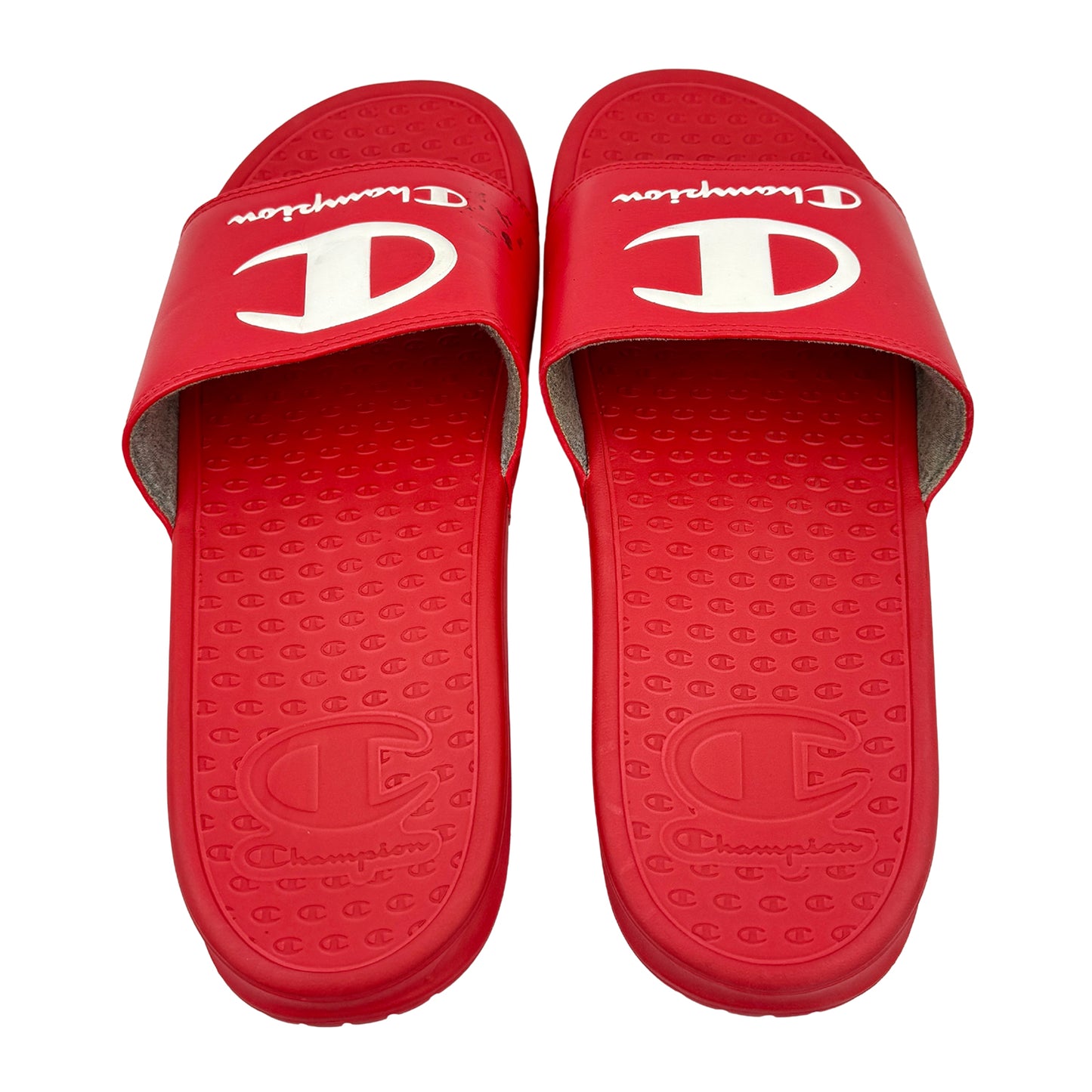 Champion Super Red Slides (Size 45) - CP101274M
