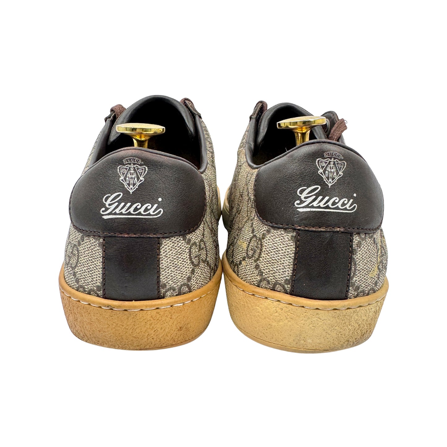 Gucci Brooklyn GG Supreme Canvas Low-Top Sneakers (Size 43/43.5)