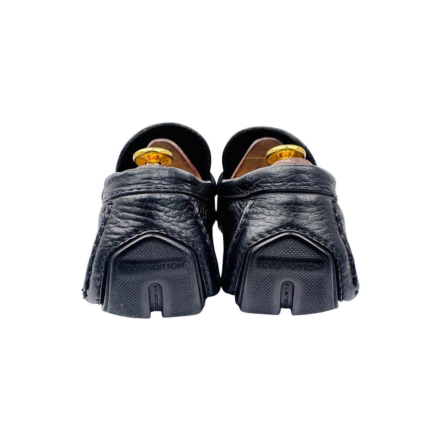 Louis Vuitton Racetrack Black Driving Loafers (Size 42)