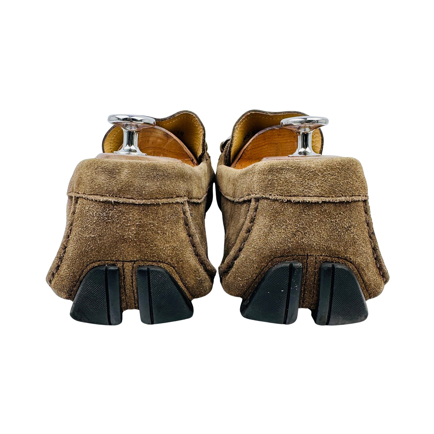 Salvatore Ferragamo Parigi Eco Suede Driving Loafers (Size 43.5/44)
