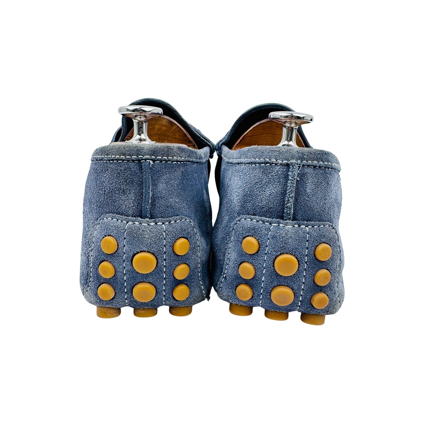 Gucci Blue Suede Horsebit Driving Loafers (Size 46/46.5) - 236936