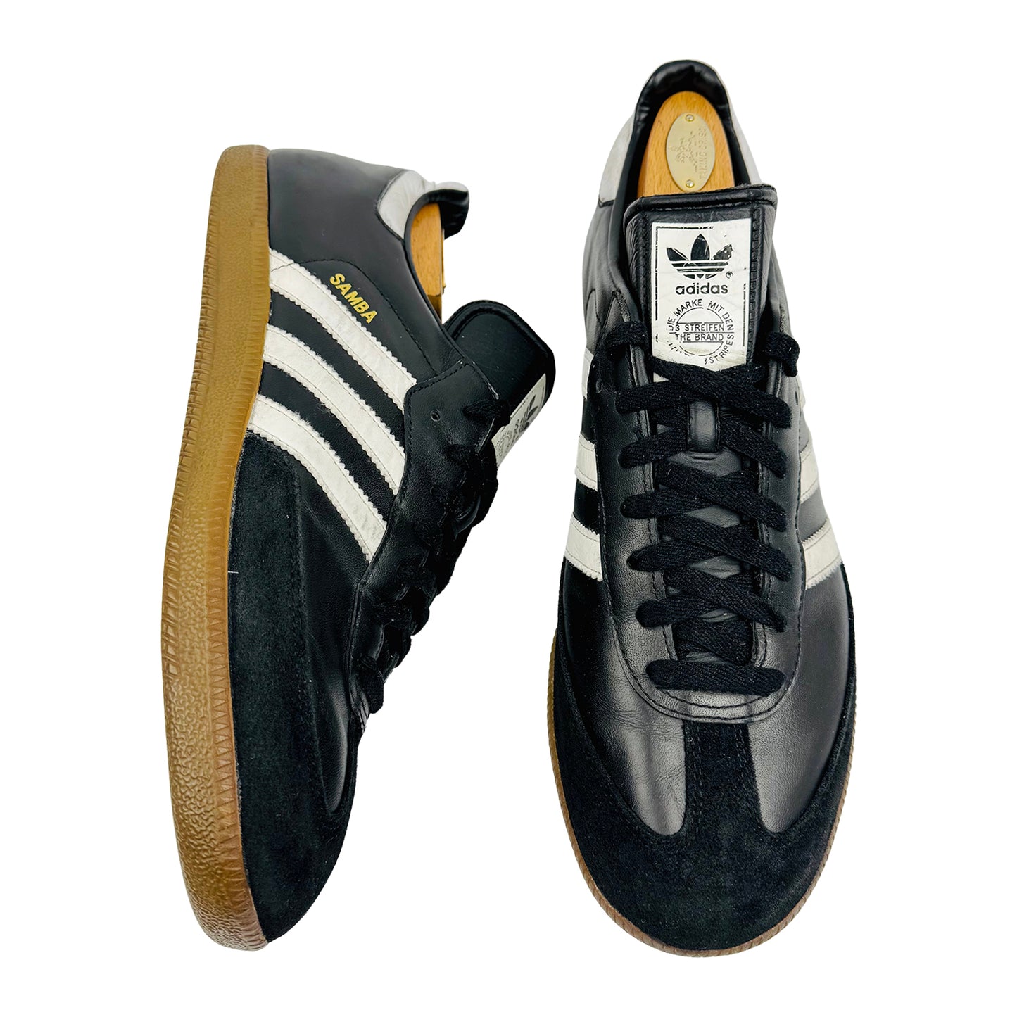Adidas Men's Samba Leather Sneakers (Size 44) - 019000
