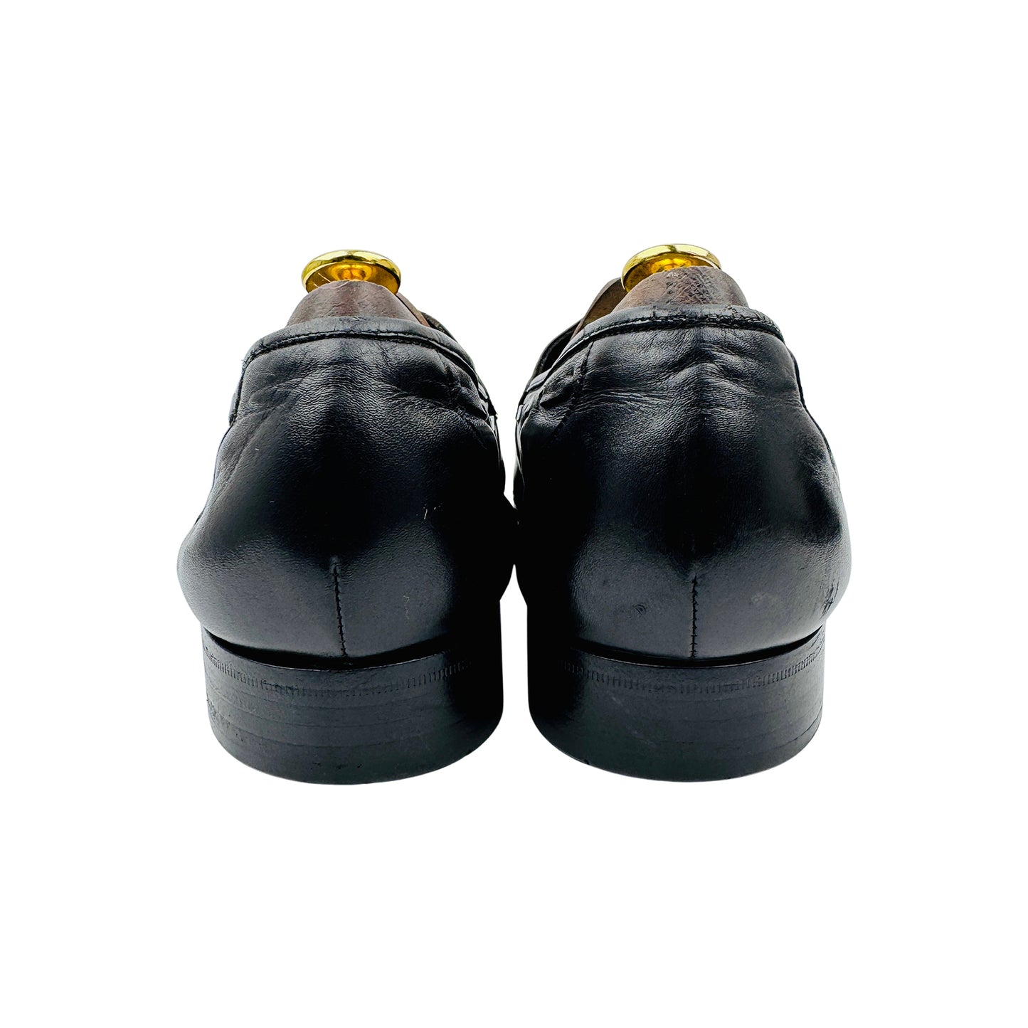 Bally Men's Black Leather Tassel Loafer (Size 43/43.5)