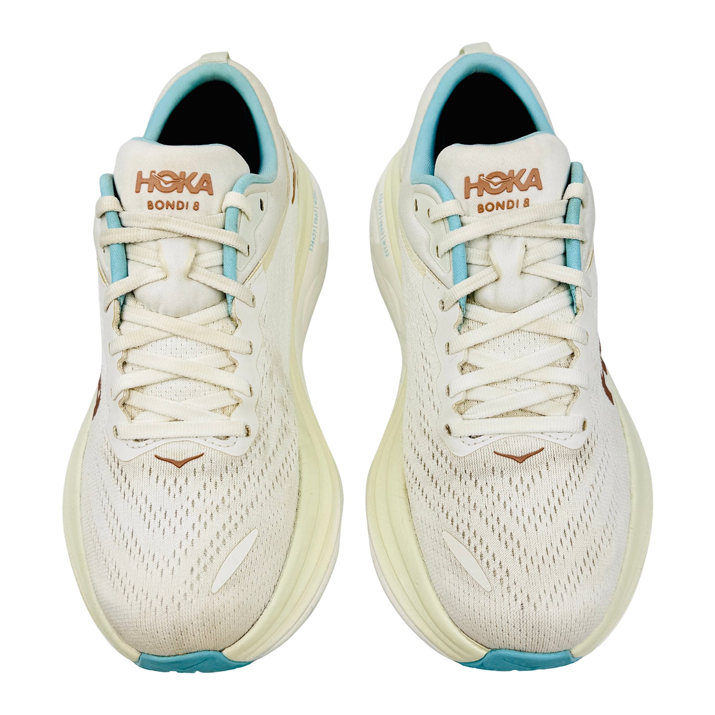 Hoka Bondi 8 'Frost' Shoes (Size 38.5) - 1127952 FTRS