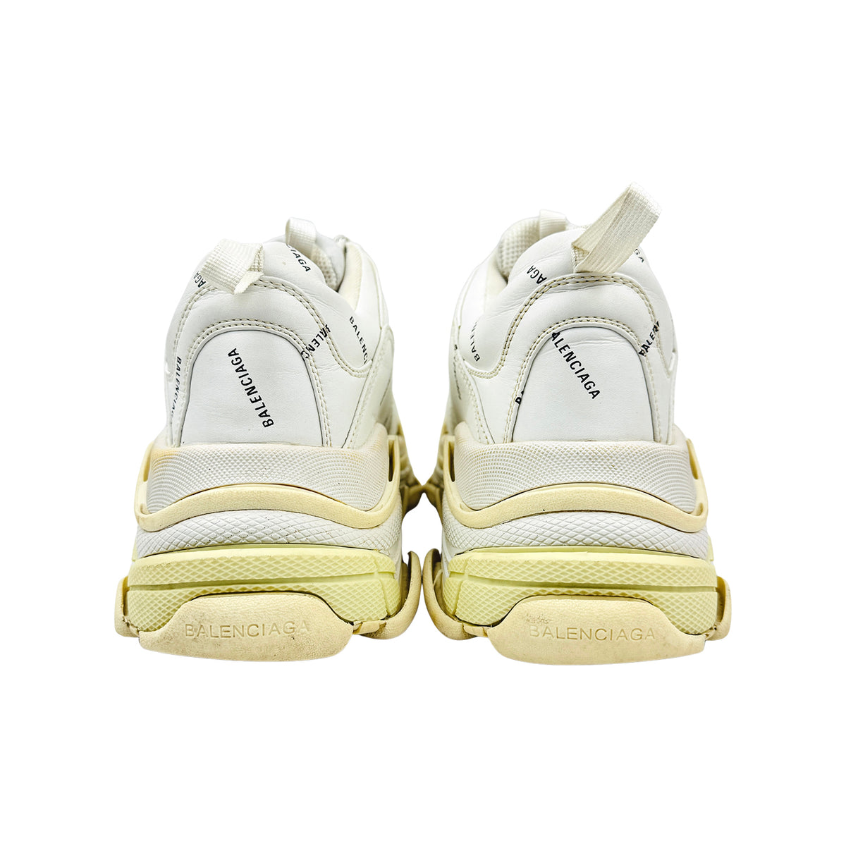 Balenciaga Triple S White Shoes (Size 42) - 536737