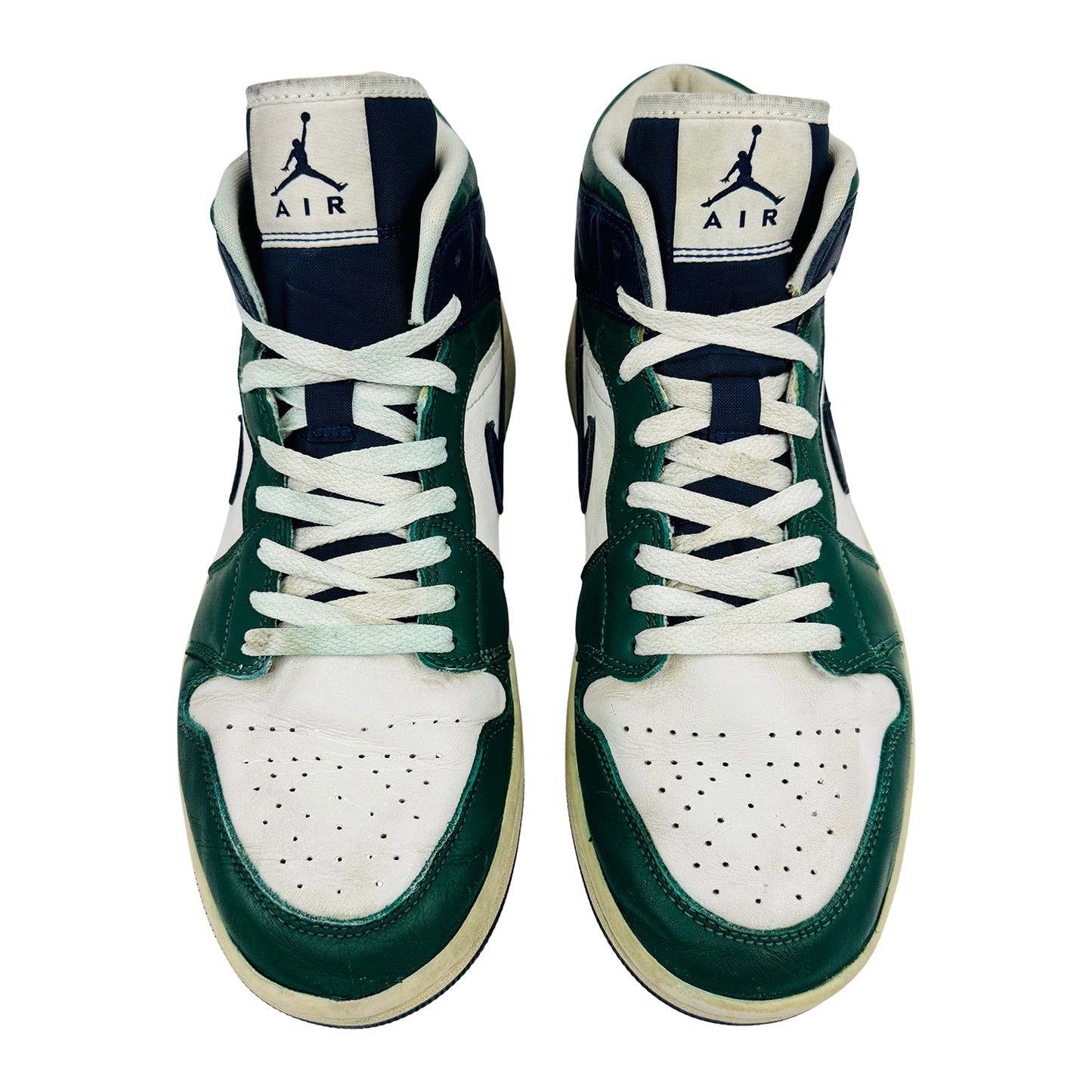 Nike Air Jordan 1 Mid 'Green' Sneakers (Size 42.5) - DZ5326-300