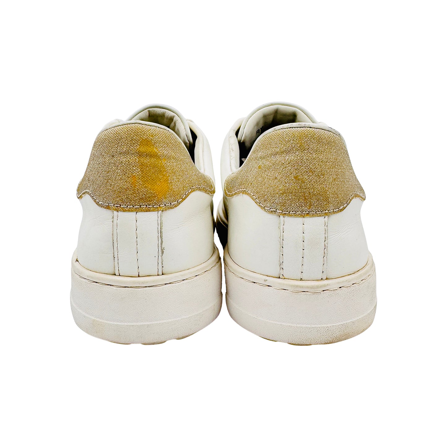 Salvatore Ferragamo Pierre White Sneakers (Size 42)