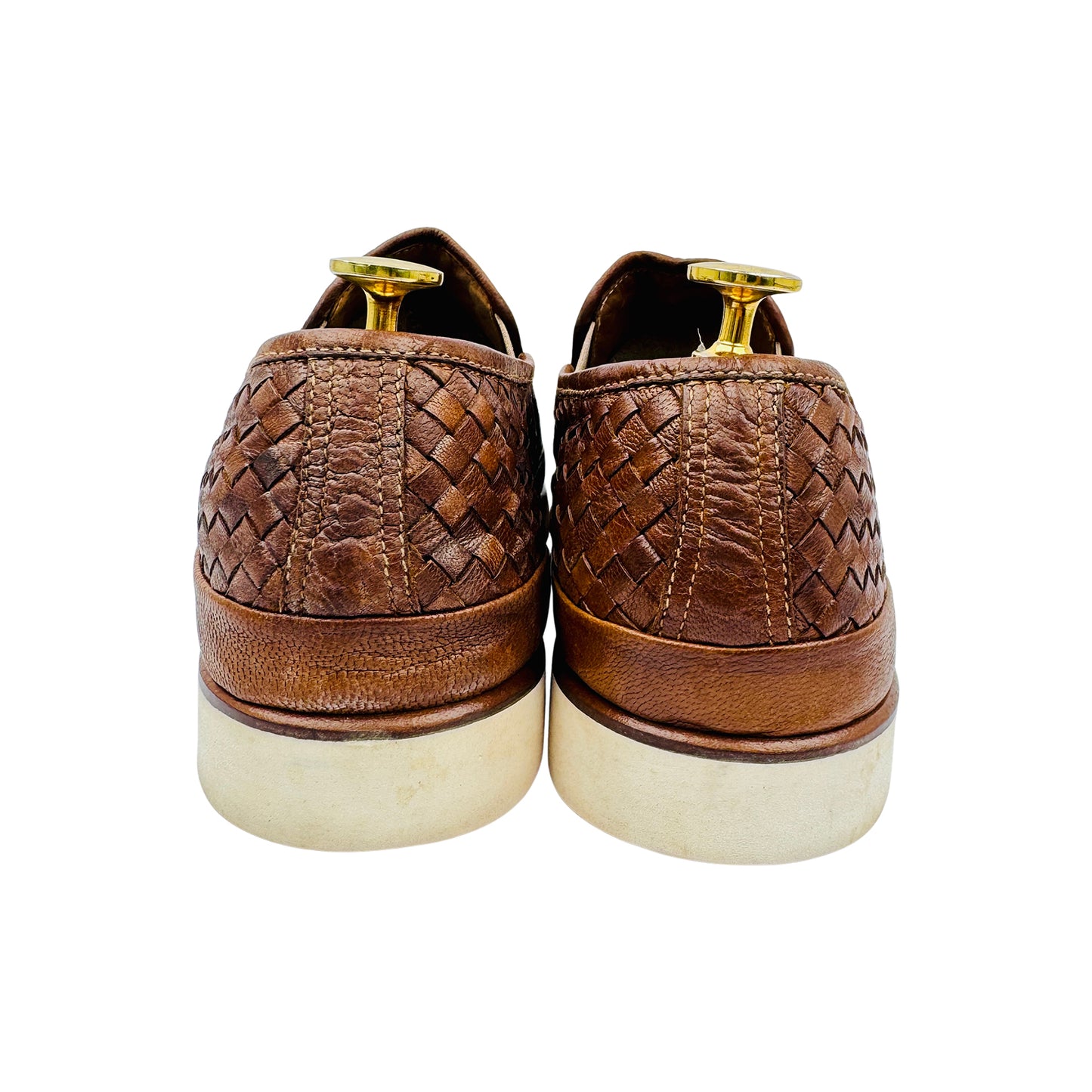 Russell & Bromley Sanmarino Woven Leather Shoes (Size 41.5/42)