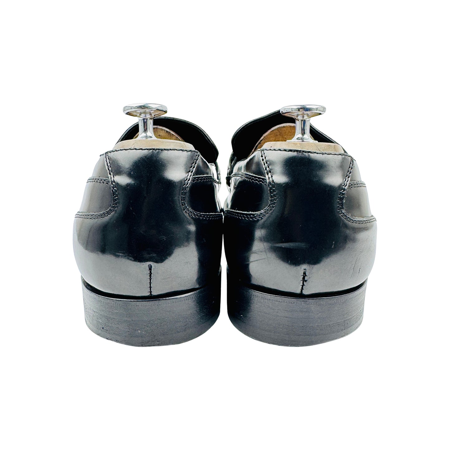 Dolce & Gabbana Black Square Toe Loafers (Size 46/46.5)