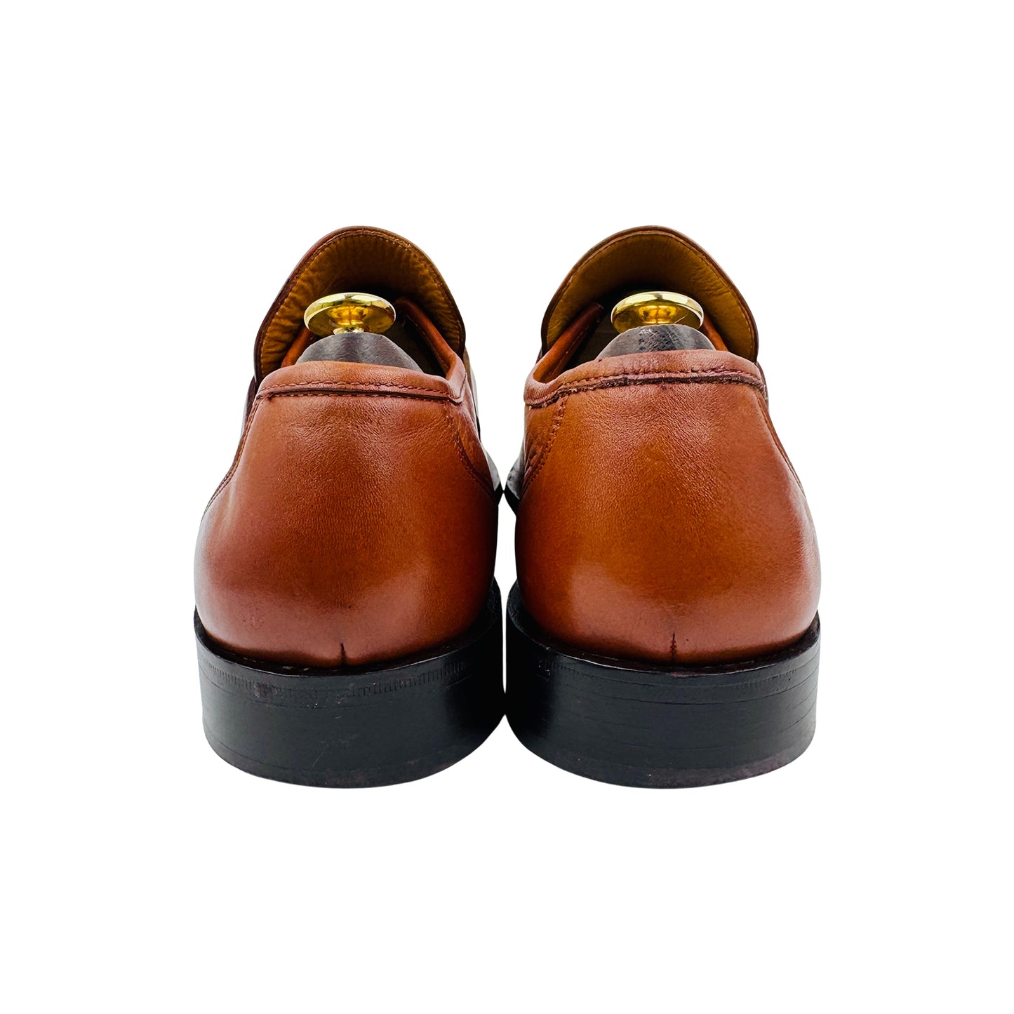 Yves Saint Laurent Men's Cognac Brown Loafers (Size 43)