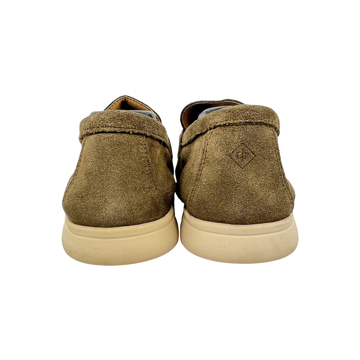 Loro Piana Summer Walk Khaki Loafers (Size 40) - H18068