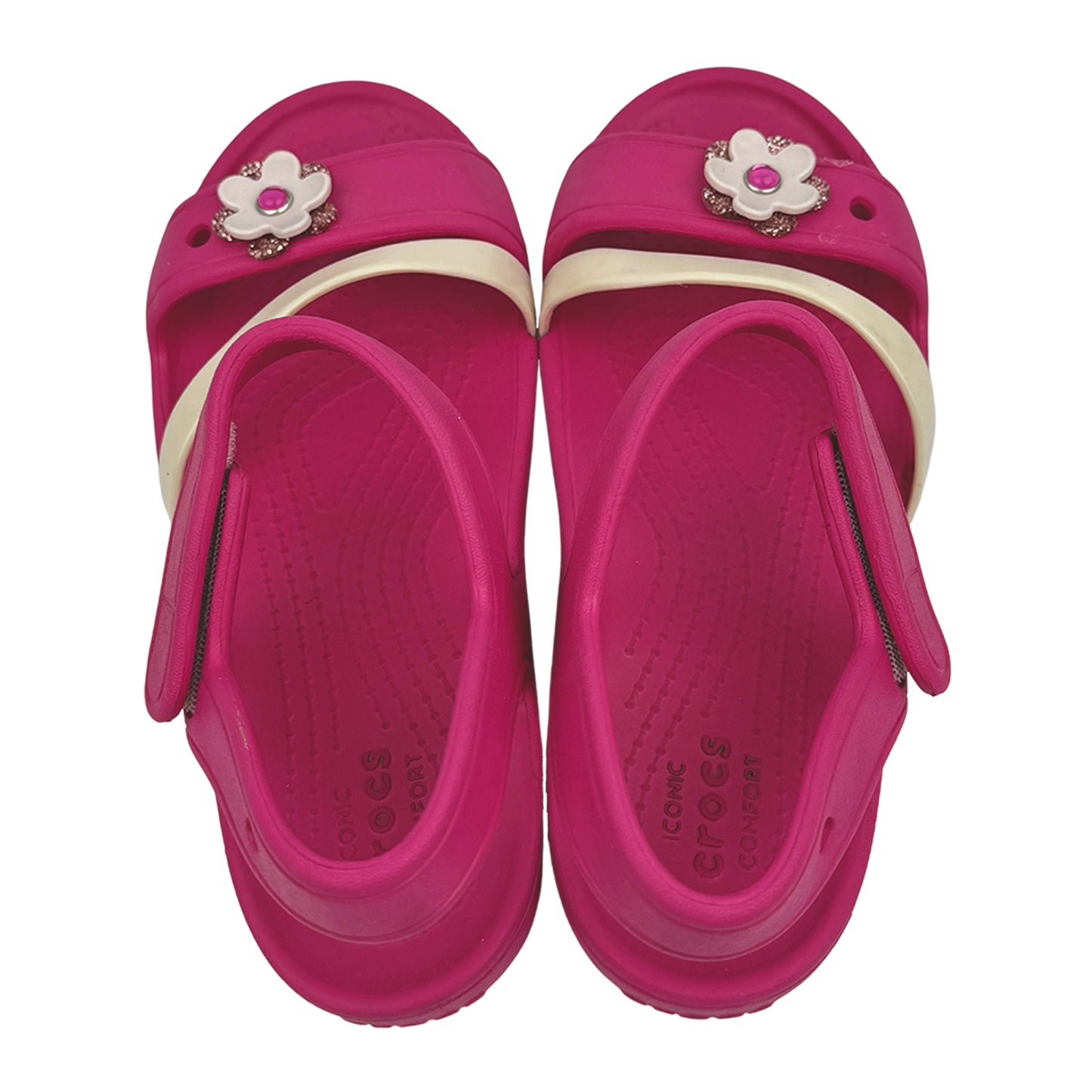 Crocs Lina Charm Sandals (Size 32/33) - 205530