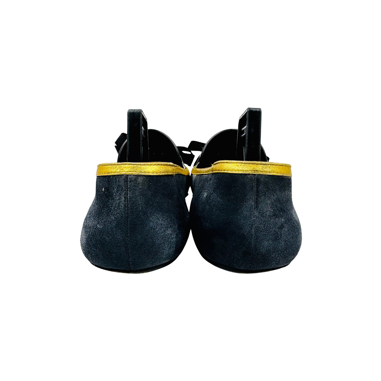 Gucci Black Leather Ballet Flats (Size 35.5) - 417574