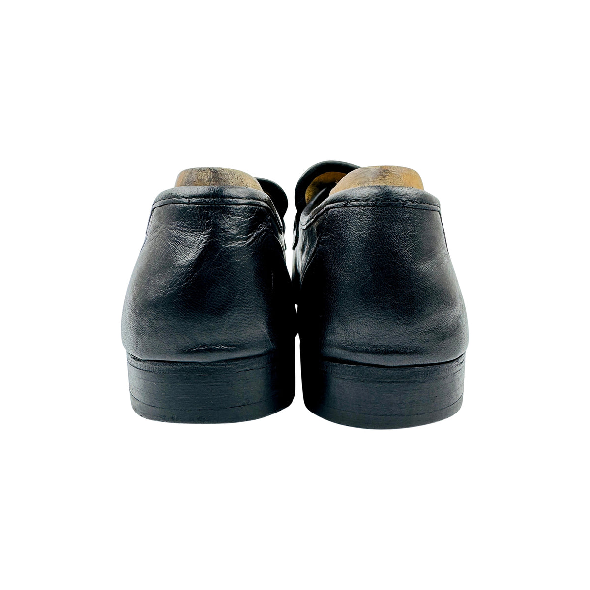 Bally Men's Formal Black Leather Italian Loafers (Size 43)