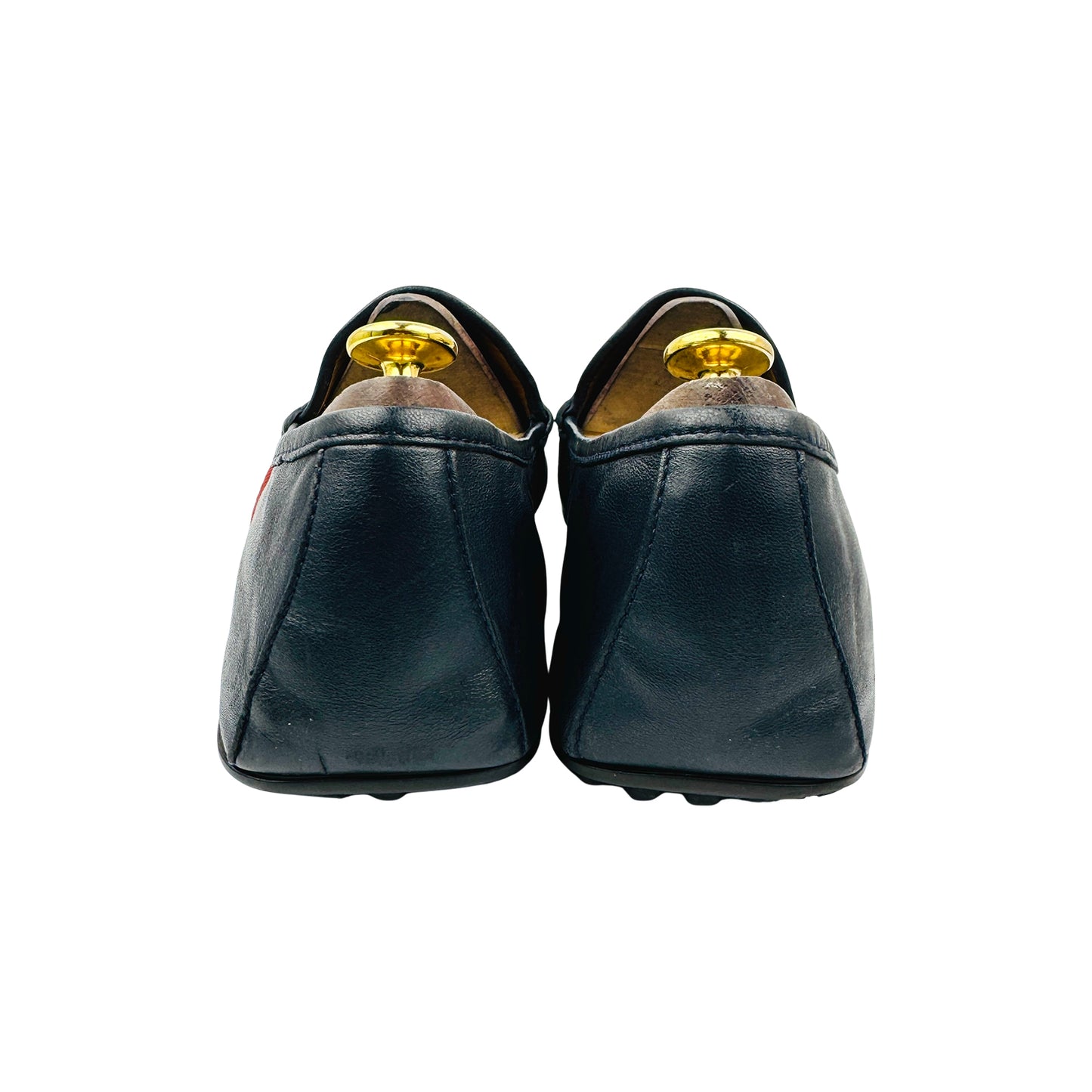 Gucci Men's Driver Web Loafers (Size 43/43.5) - 407411