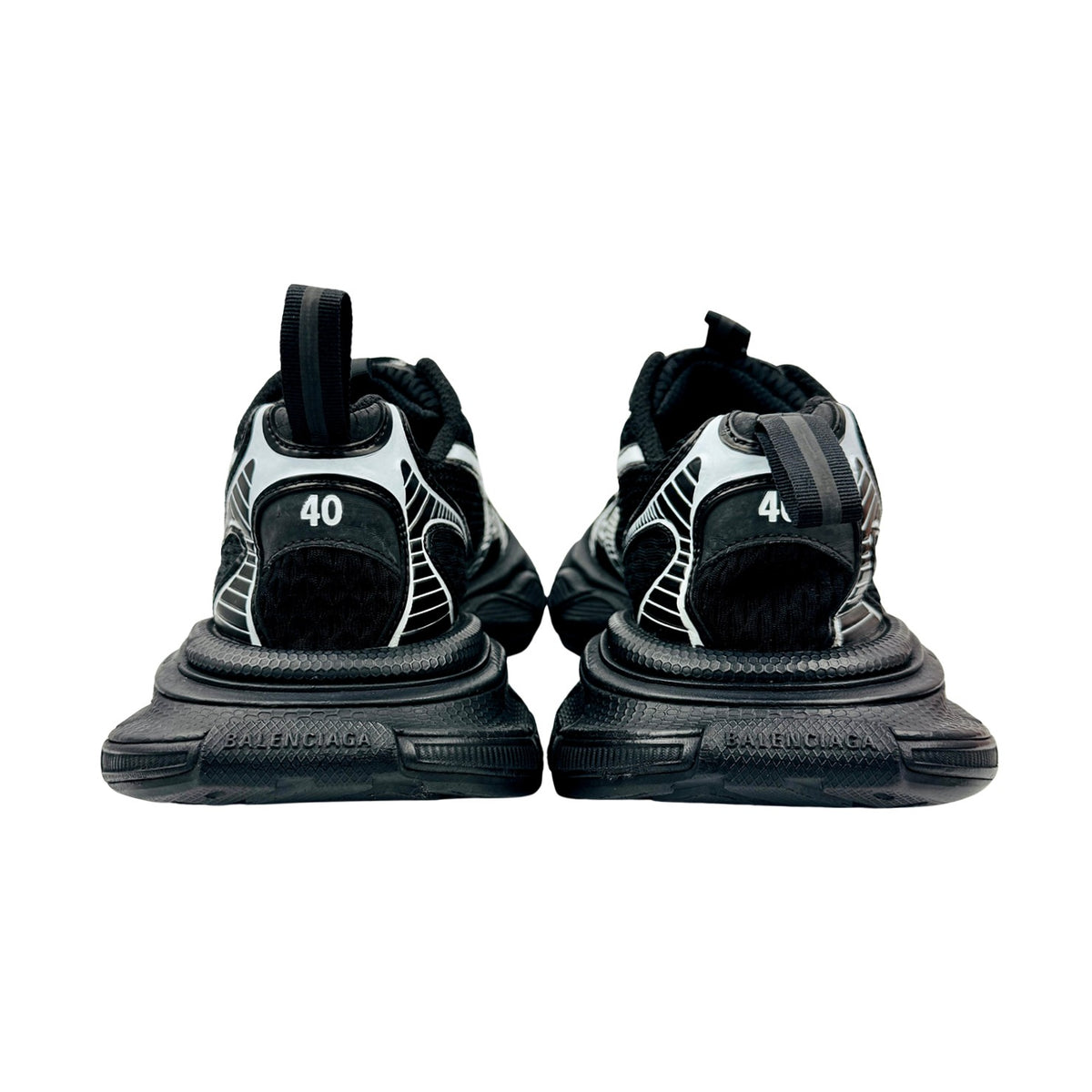 Balenciaga 3XL 'Black Silver' Sneakers (Size 40) - 734734