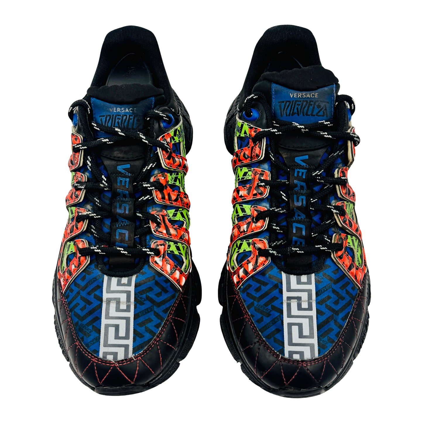 Versace Trigreca 'La Greca Signature' Sneakers (Size 41.5)