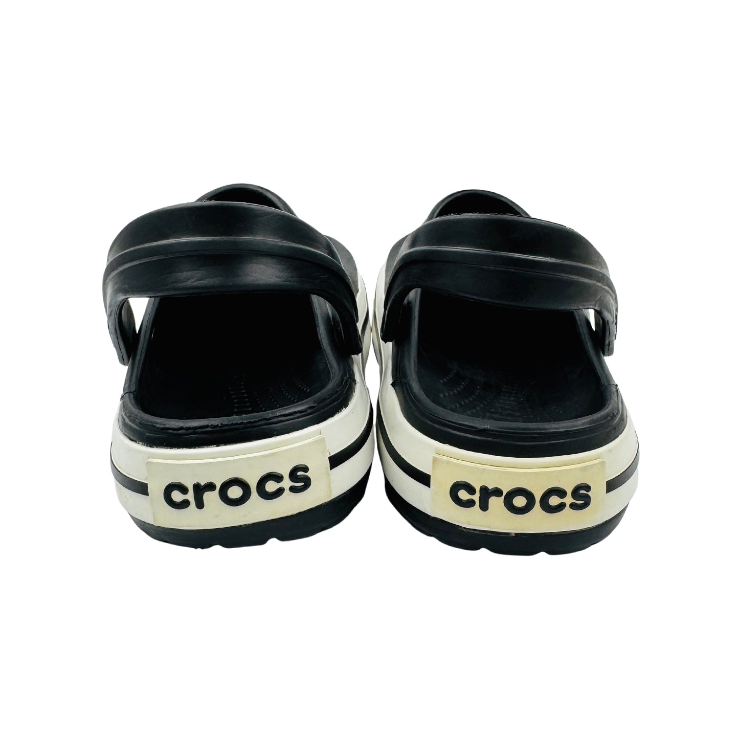 Crocs Crocband Black Clogs (Size 40/40.5) - 11016