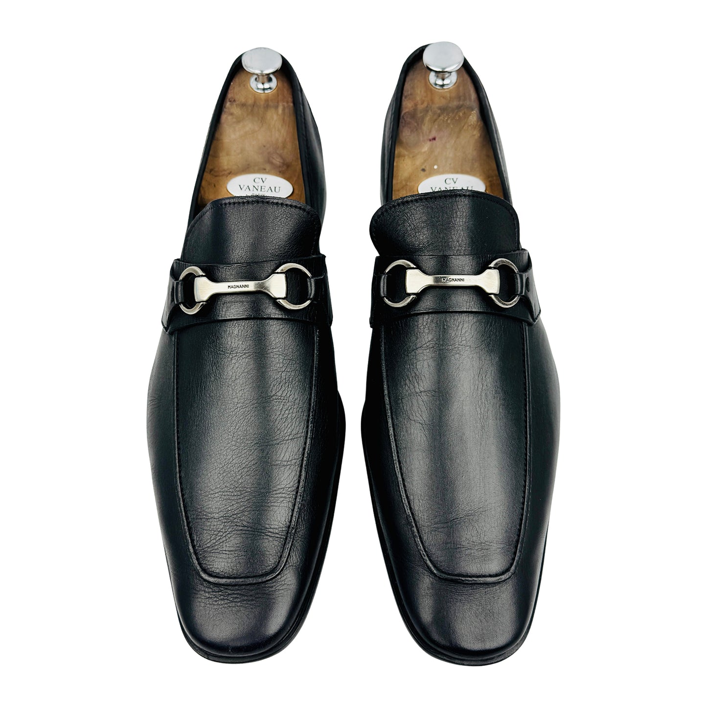 Magnanni Rafa II Black Loafers (Size 46.5) - 15804