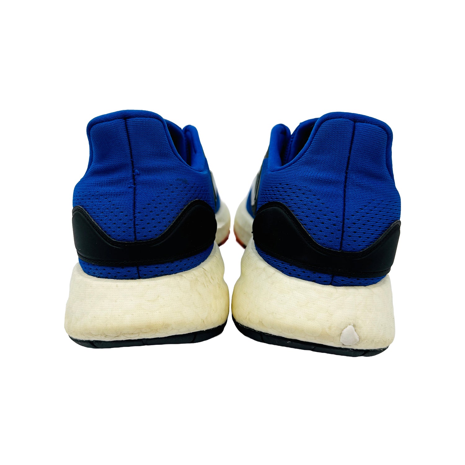 Back Side image of Adidas Men's Pureboost 22 Blue Sneakers (Size 46.5) - HQ1453