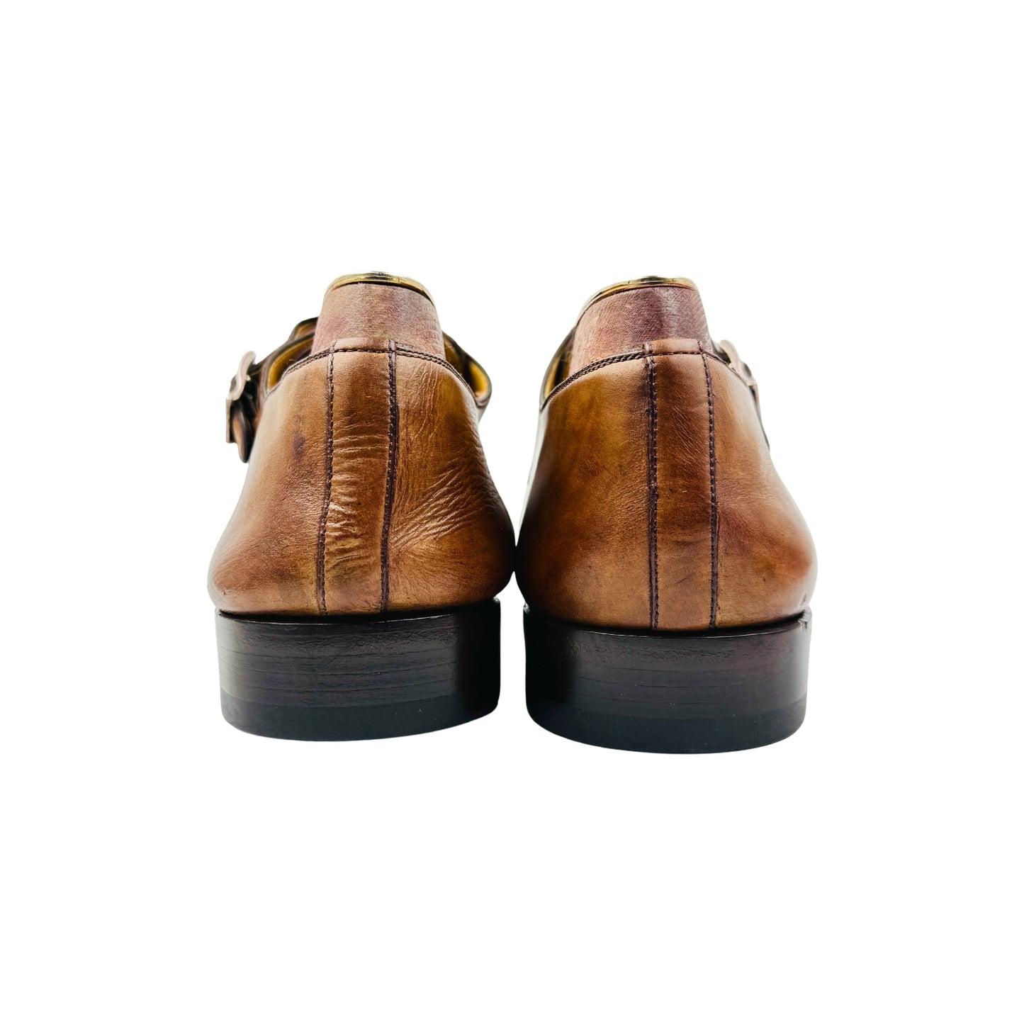Magnanni Men's Double Monk Strap Shoes (Size 44)