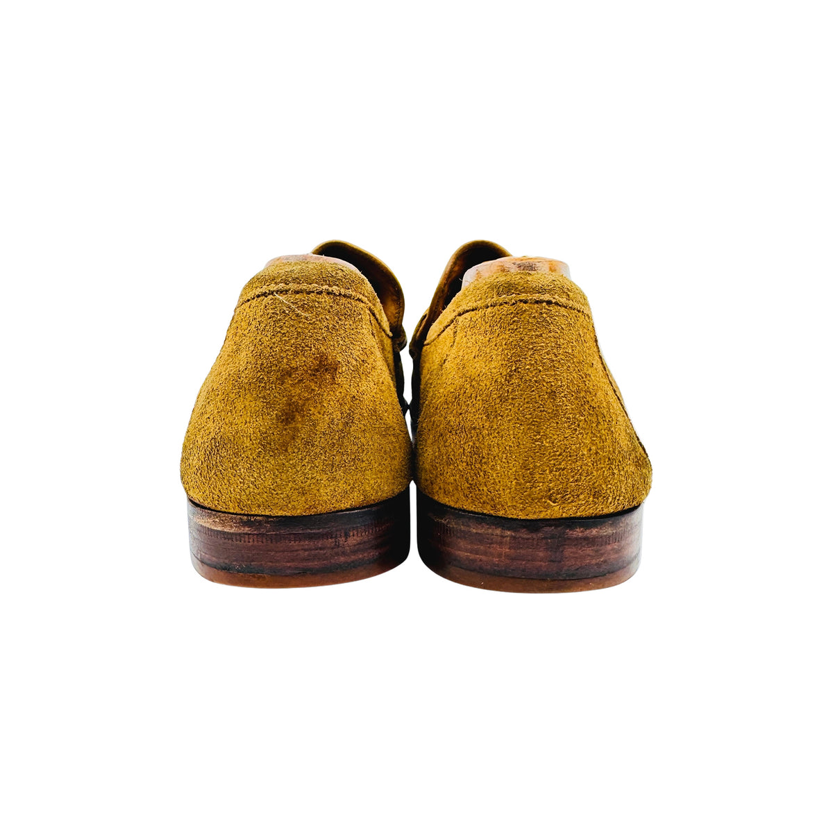 Salvatore Ferragamo Suede Gancini Loafers (Size 43.5)