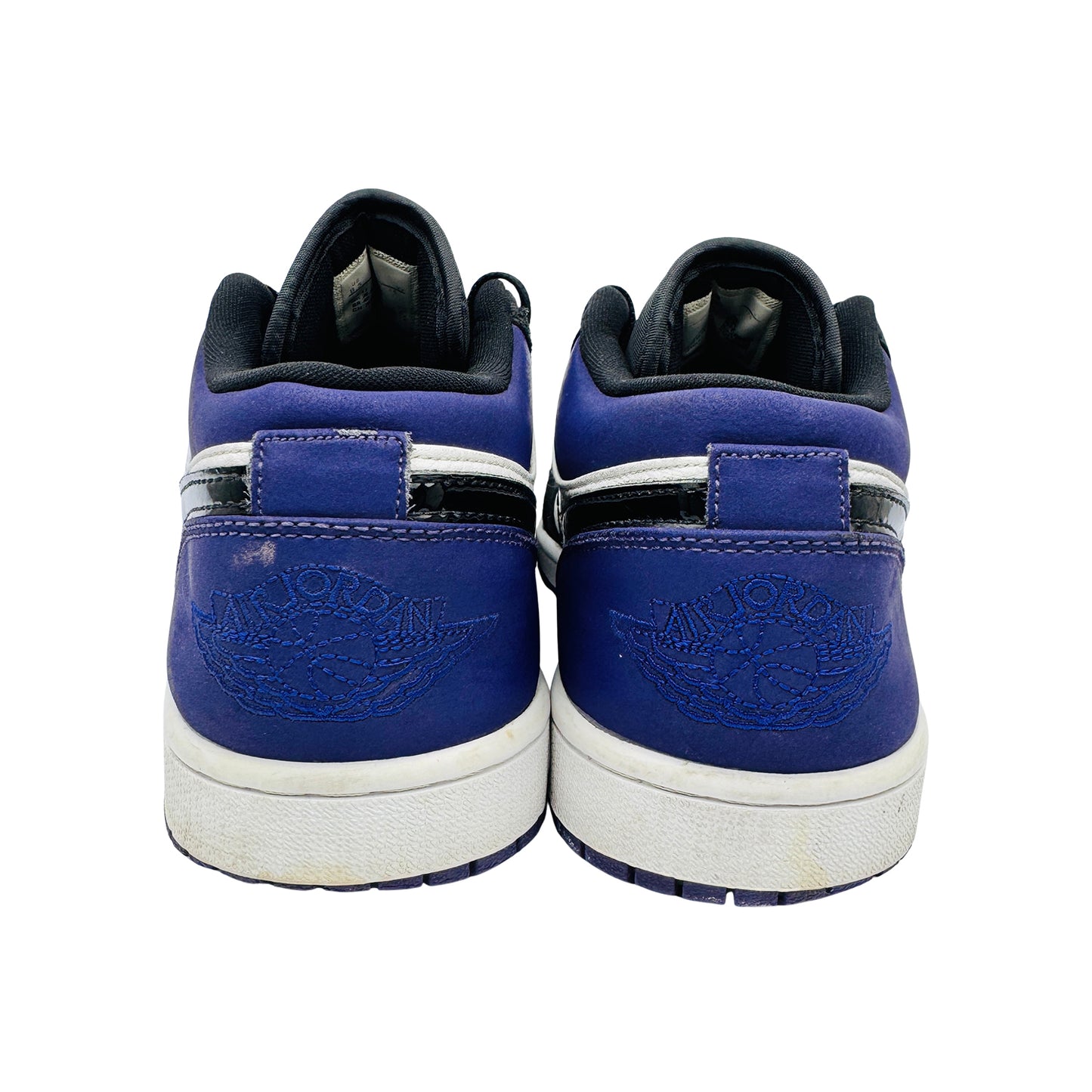 Nike Air Jordan 1 Low 'Court Purple' Shoes (Size 42) - 553558-125