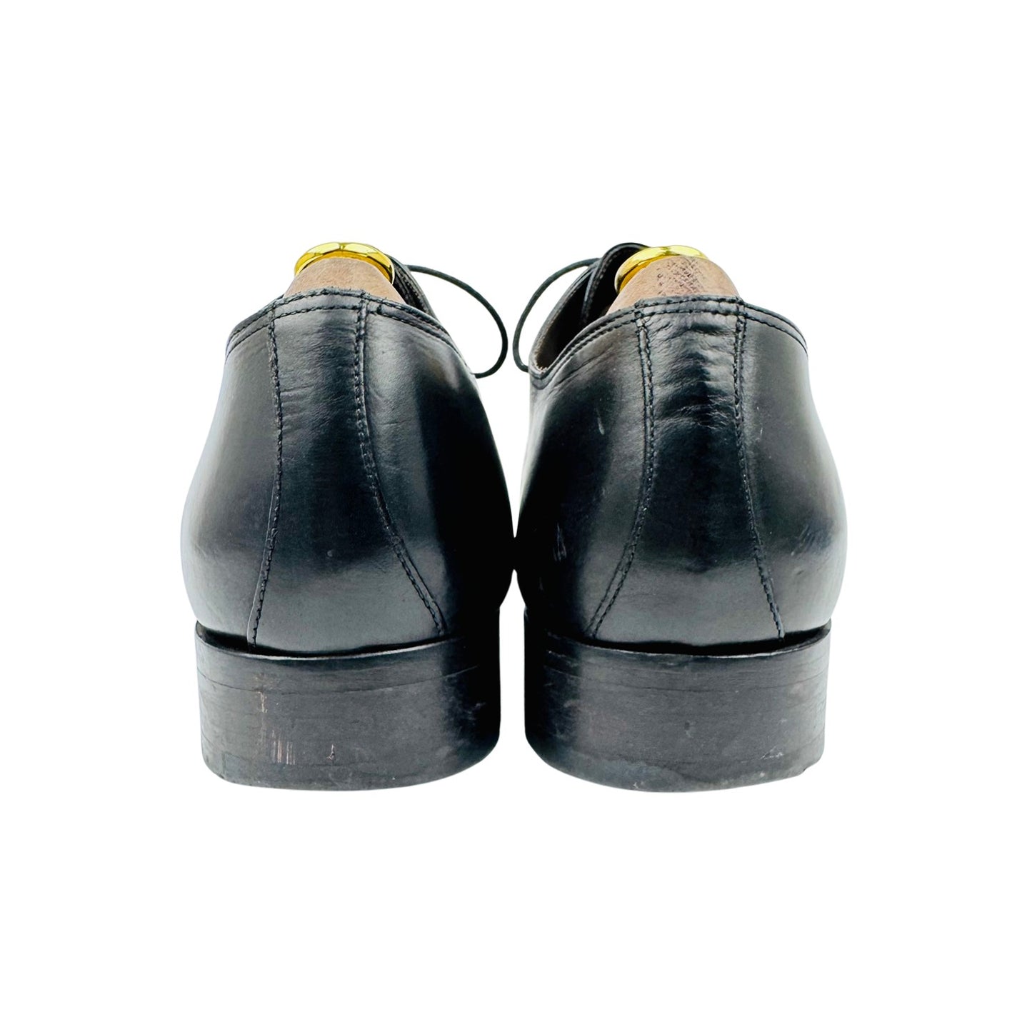 Russell & Bromley Culumus Leather Black Oxford Shoes (Size 42.5/43)