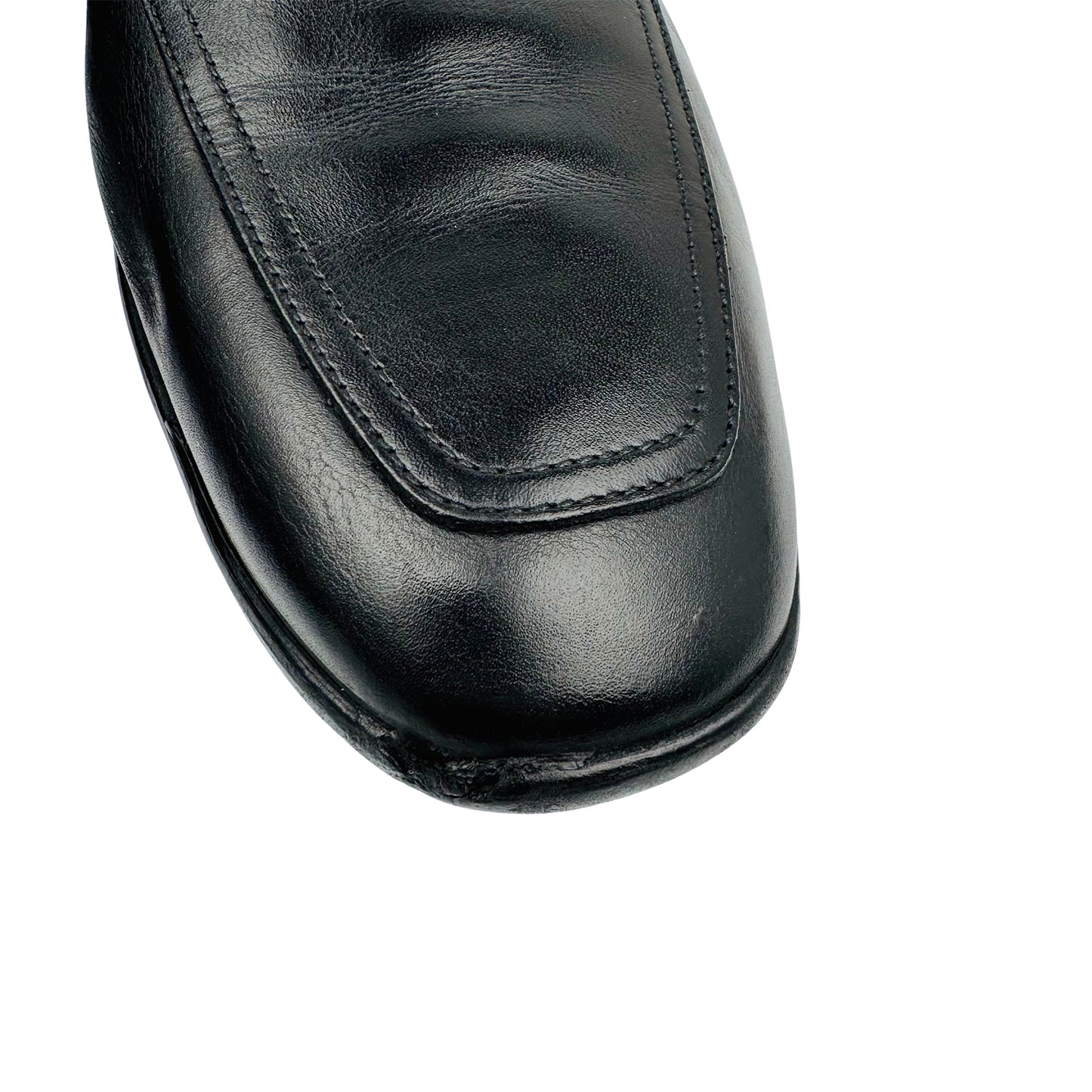 Salvatore Ferragamo Black Gancini Bit Loafer (Size 42.5)