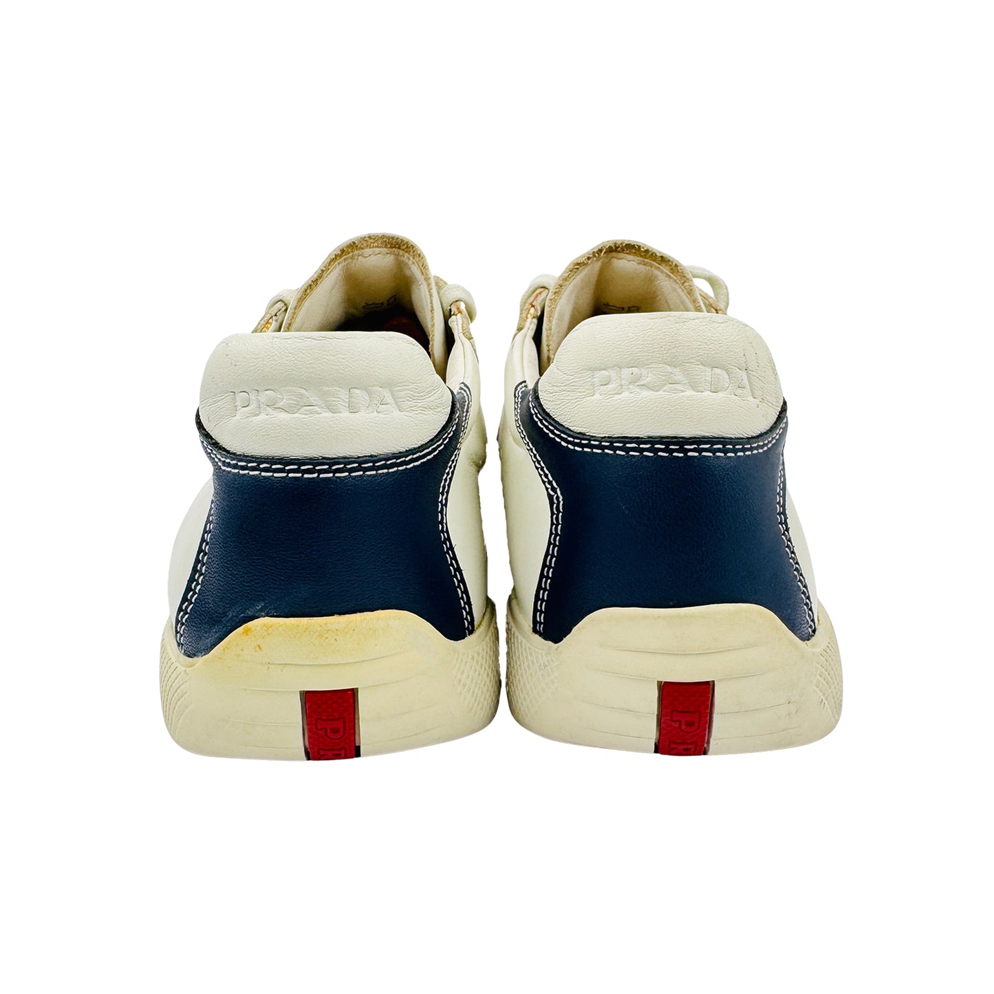 Prada America's Cup Red Line Sneakers (Size 43/43.5)
