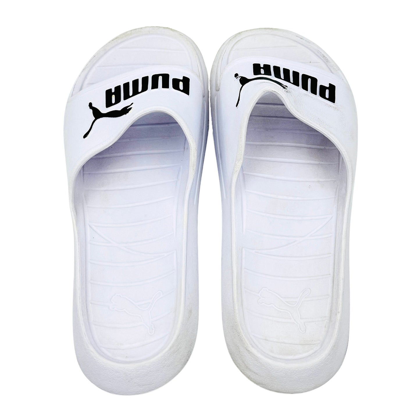 Puma Popcat 20 White IMEVA Slides (Size 41)